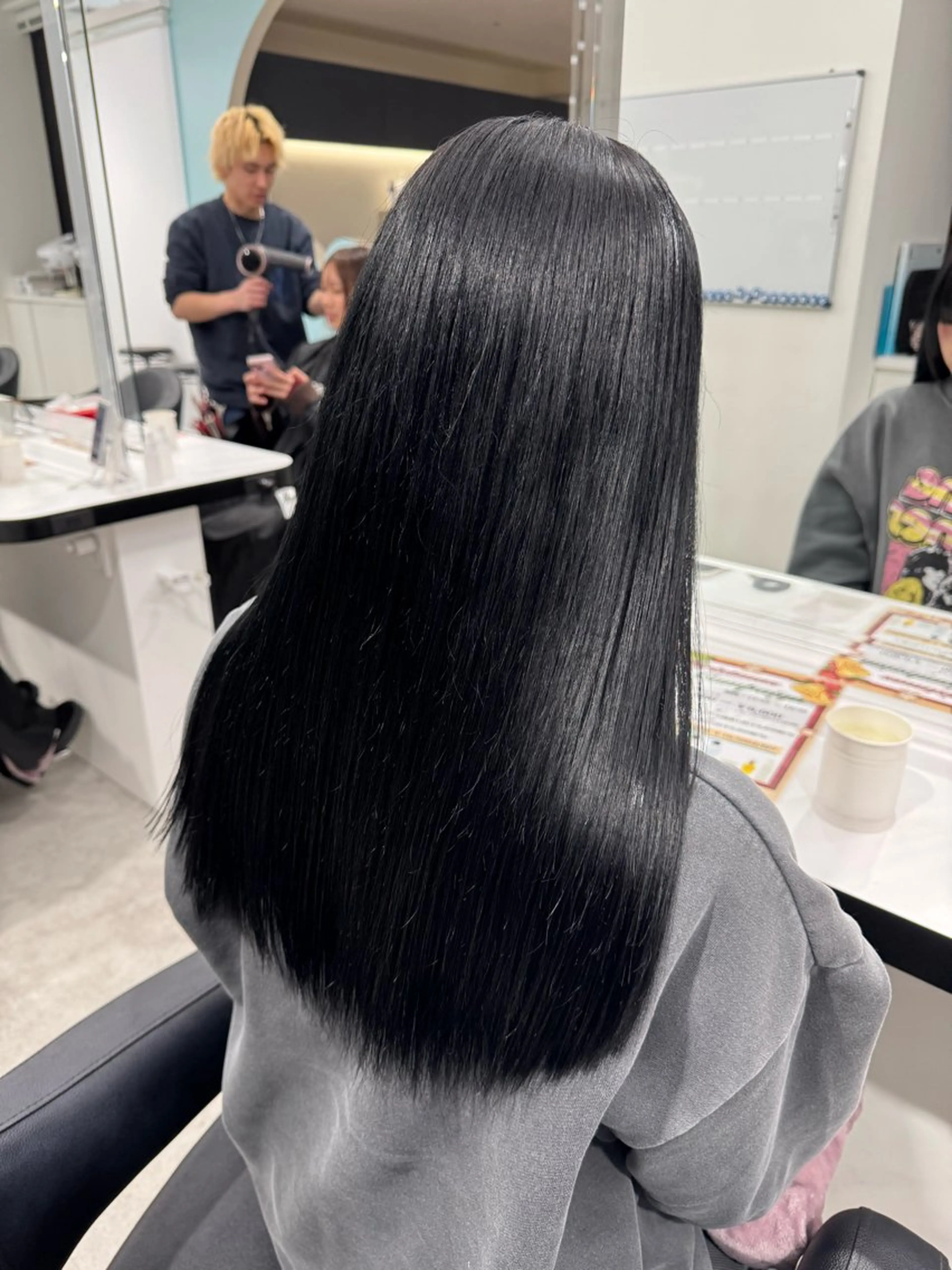 ロング カット ヘアカラー トリートメント ⛄️レイヤー⛄透明感 ⛄️kyotaroのヘアスタイル