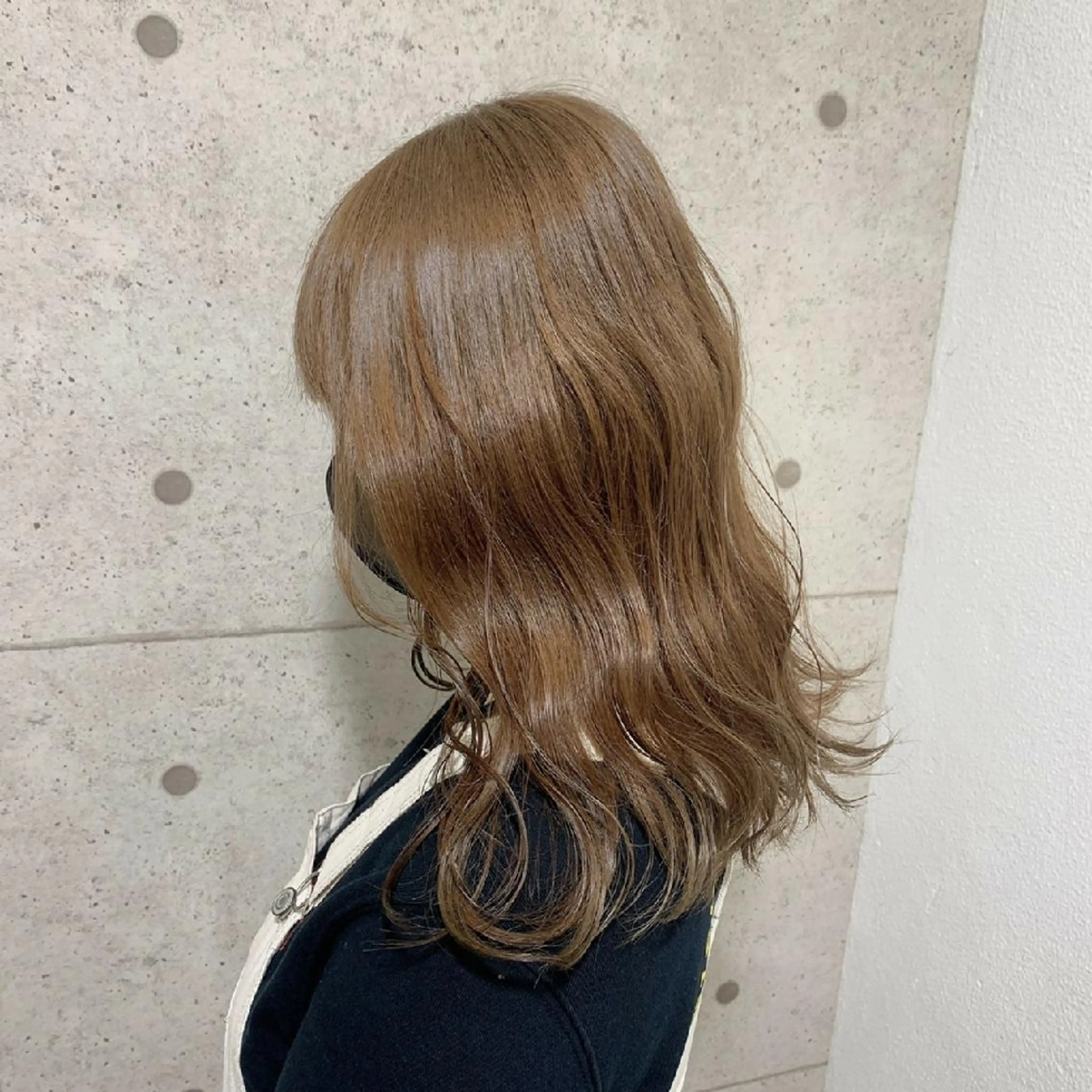 セミロング カット ヘアカラー トリートメント miki 🦎のヘアスタイル