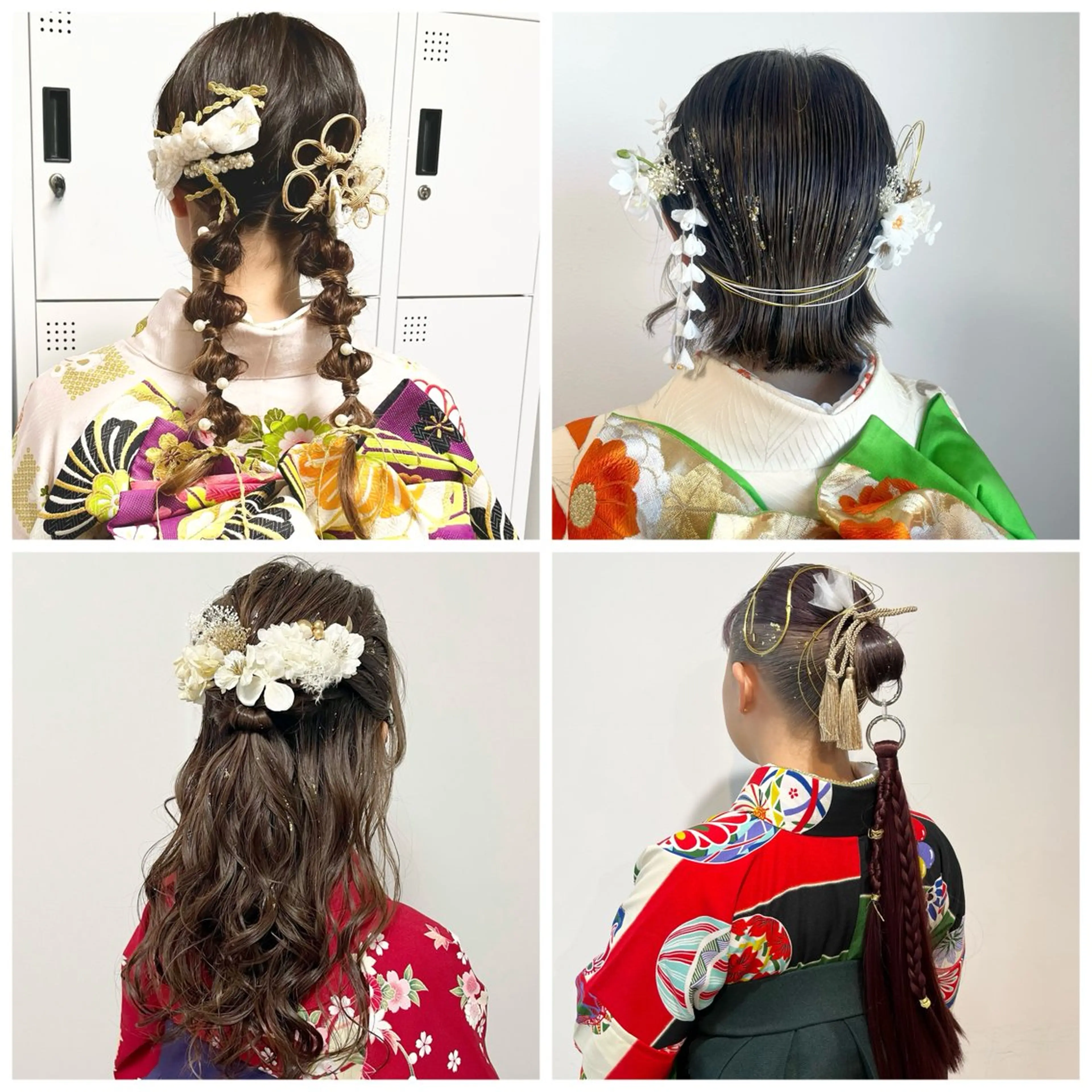 ヘアアレンジ 成人式 🌷レイヤーカット/ フルキシオリ🌷のヘアスタイル