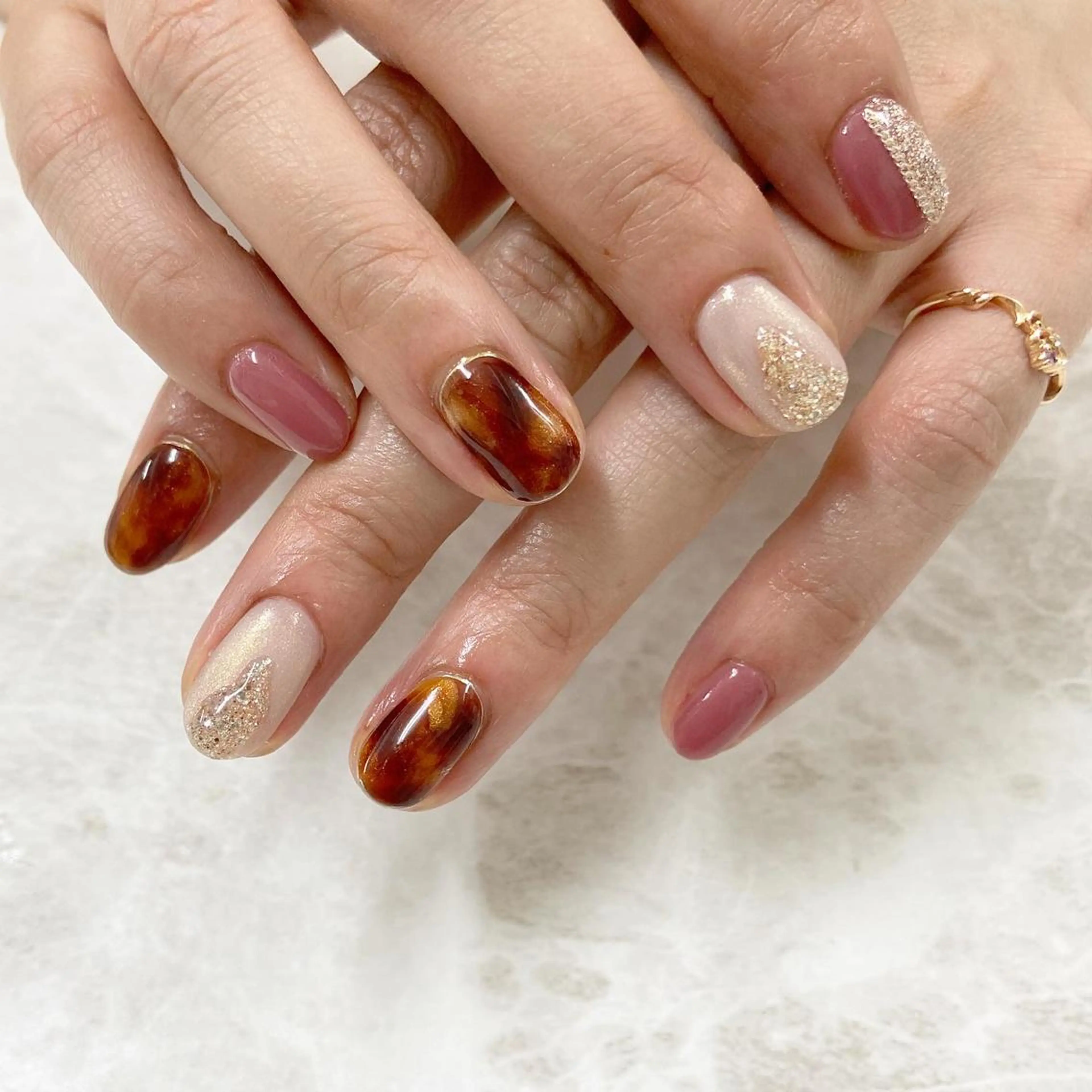 ネイル 黒沢 直子のネイルデザイン