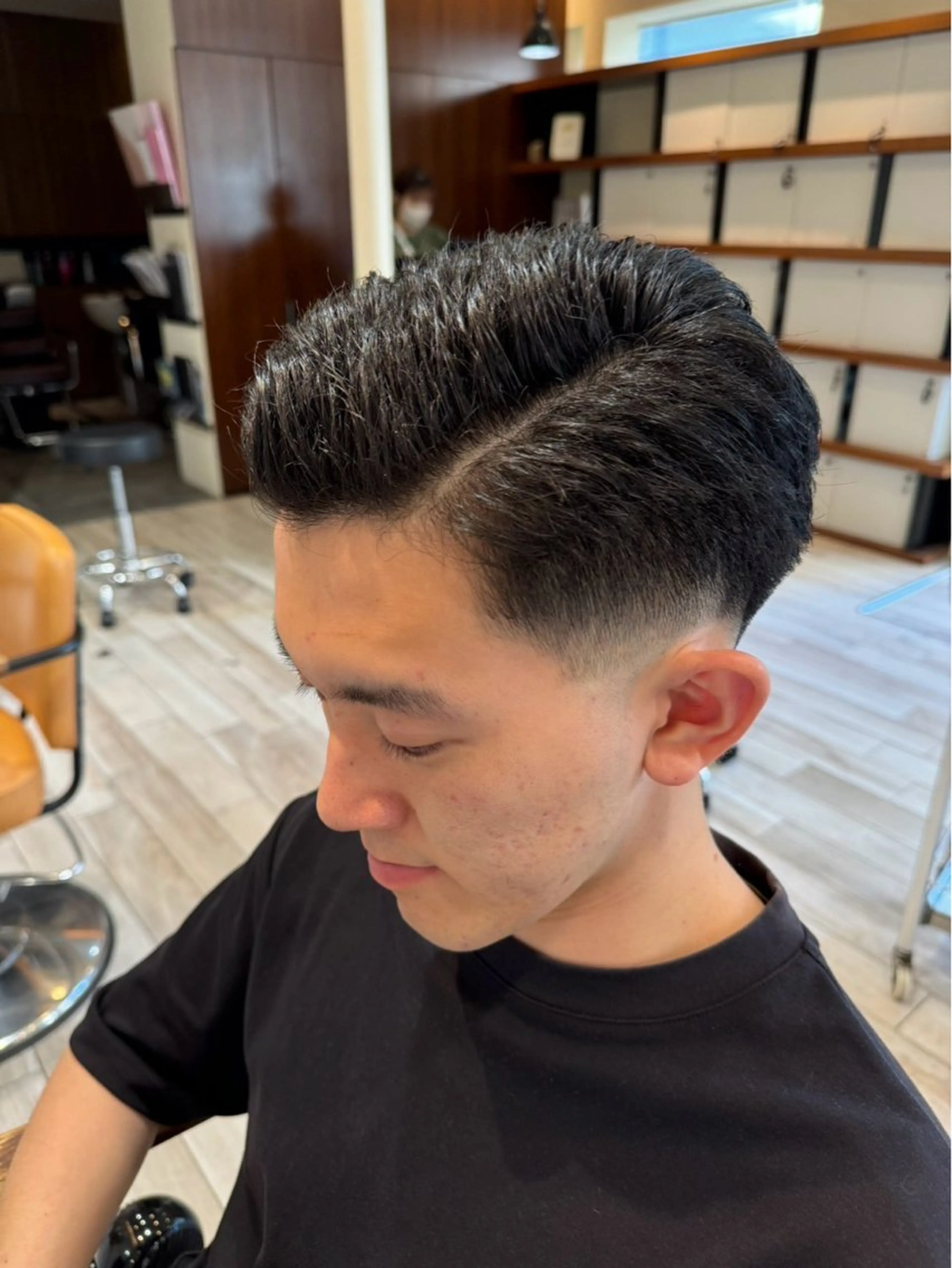 ショート メンズ フェードカット カット パーマ/フェード🔥 佐々木波人のヘアスタイル