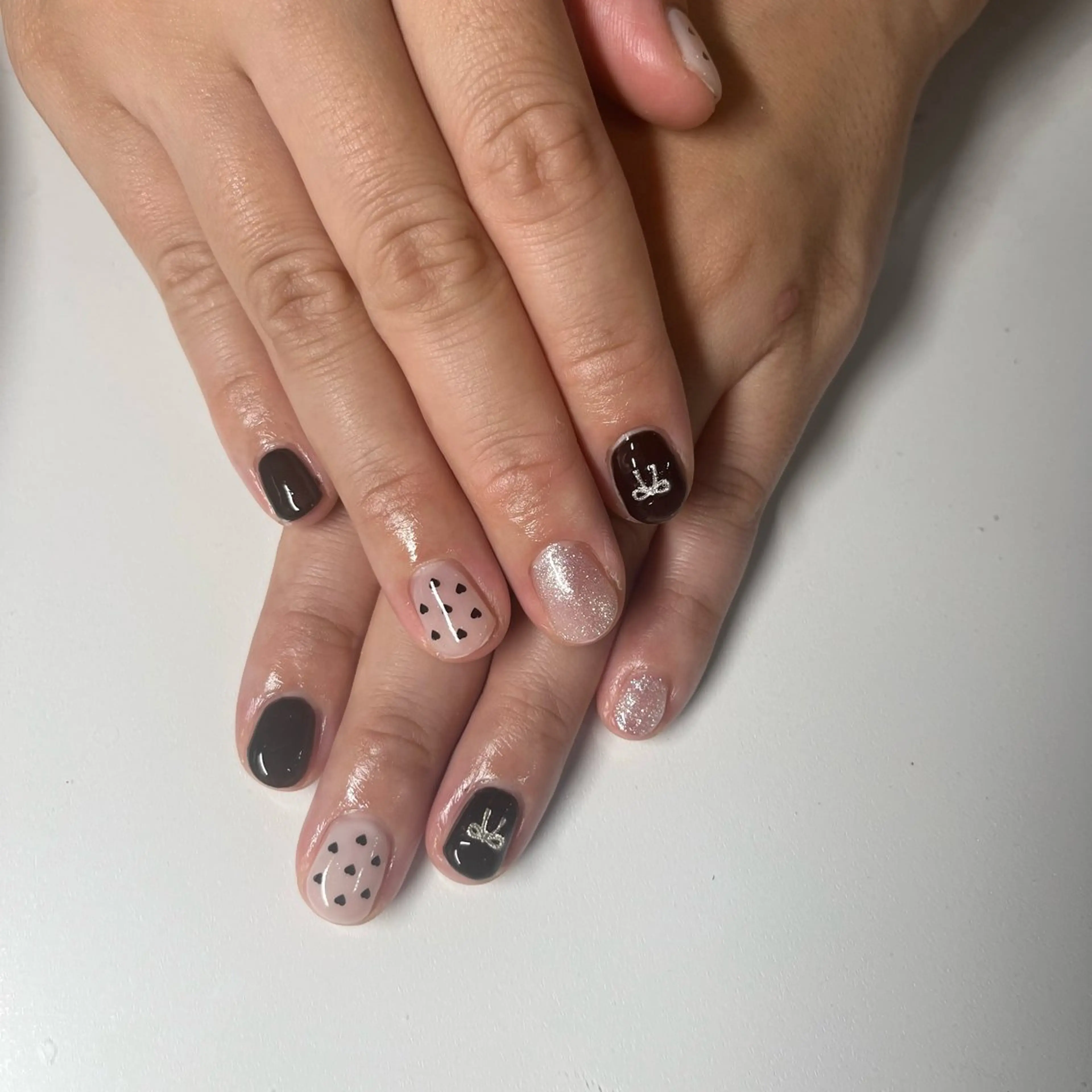 🏫ネイル学園🏫🩵ジェルネイルHAND🩵💅📴なし💅の写真