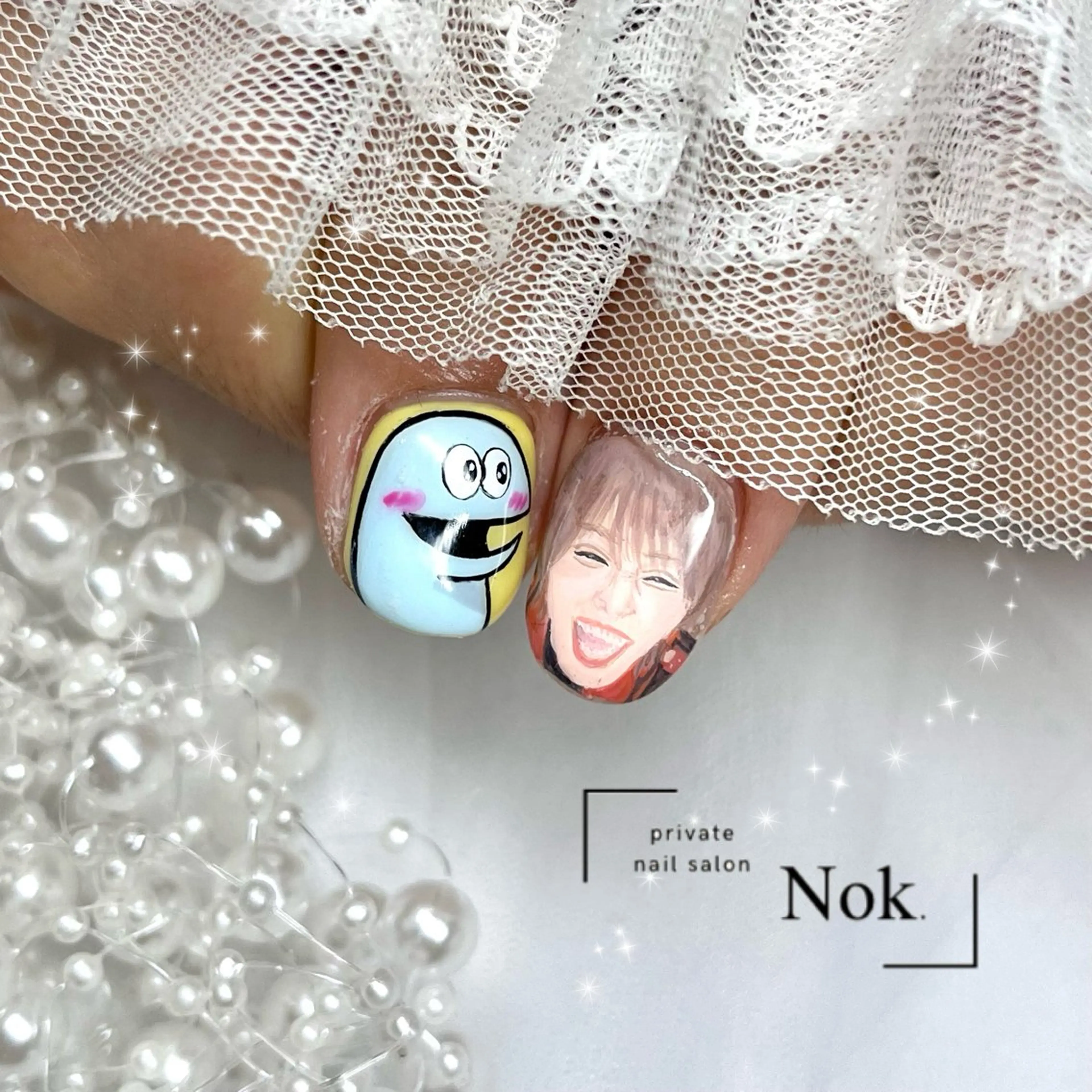 ネイル ハンドネイル 池袋痛ネイル Nok. 渡辺のネイルデザイン