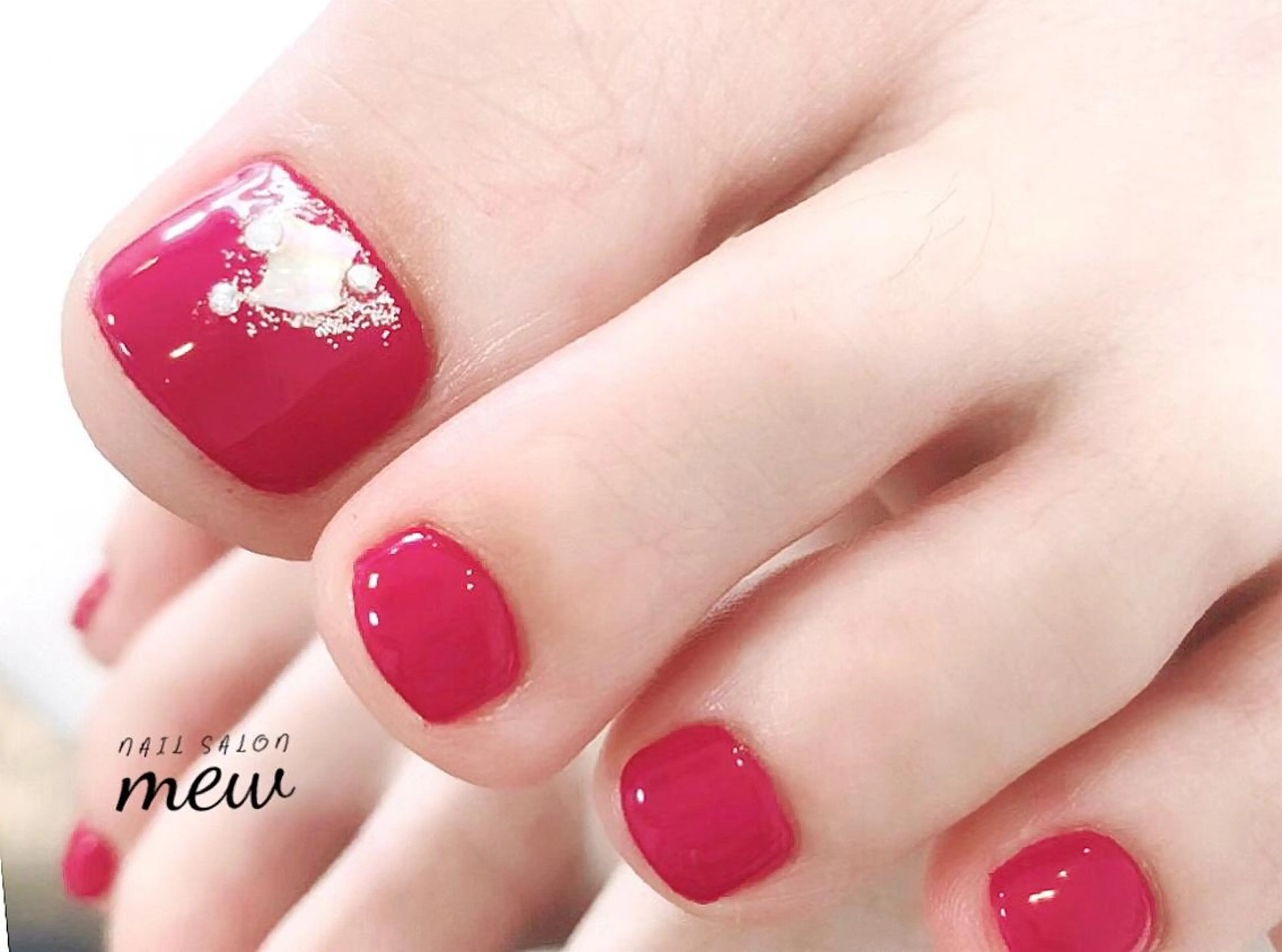 ネイル フットネイル Nail salon mewのネイルデザイン