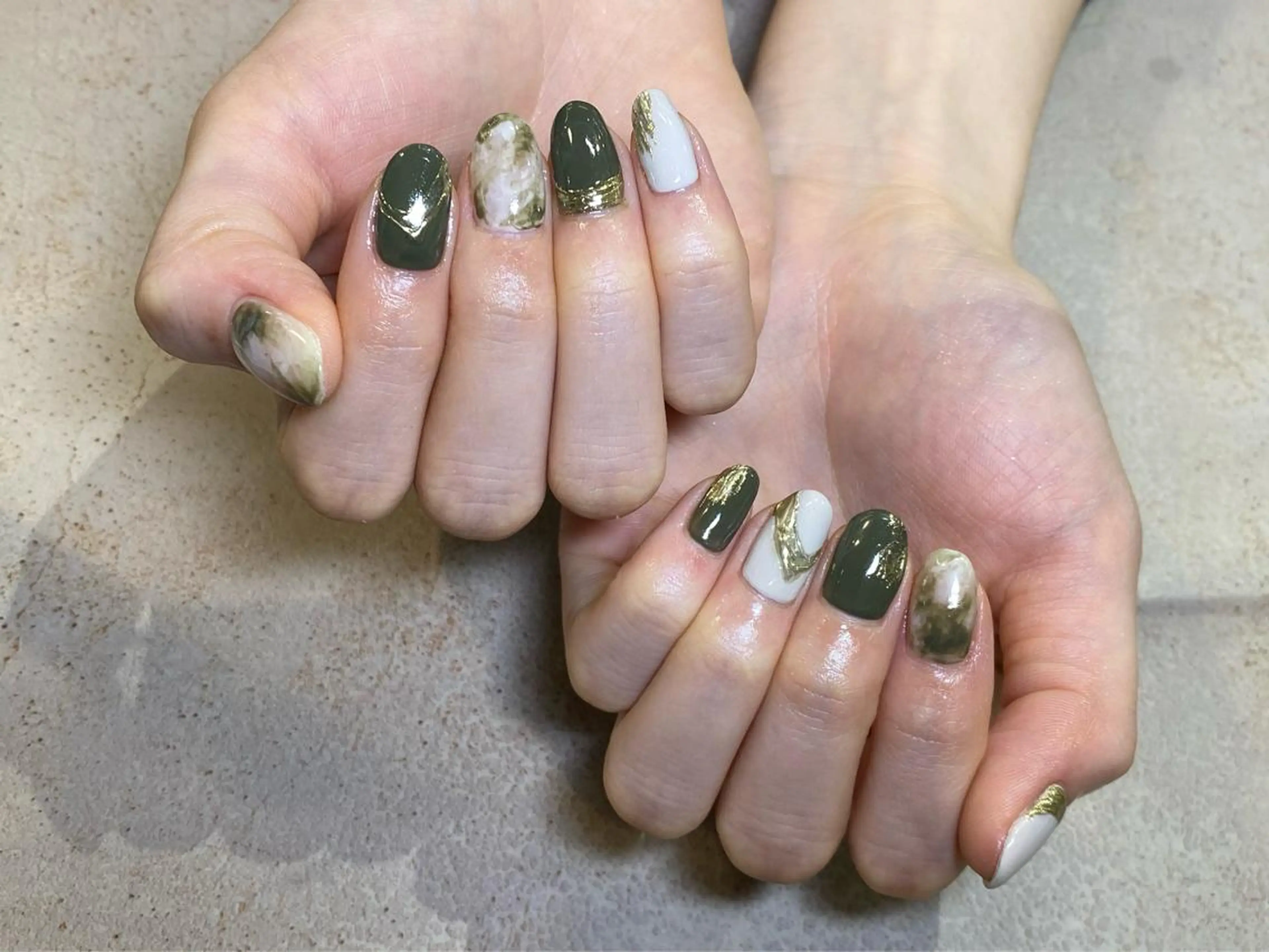 ネイル ハンドネイル L'ecrin所属・L'ecrin 田中のネイルデザイン