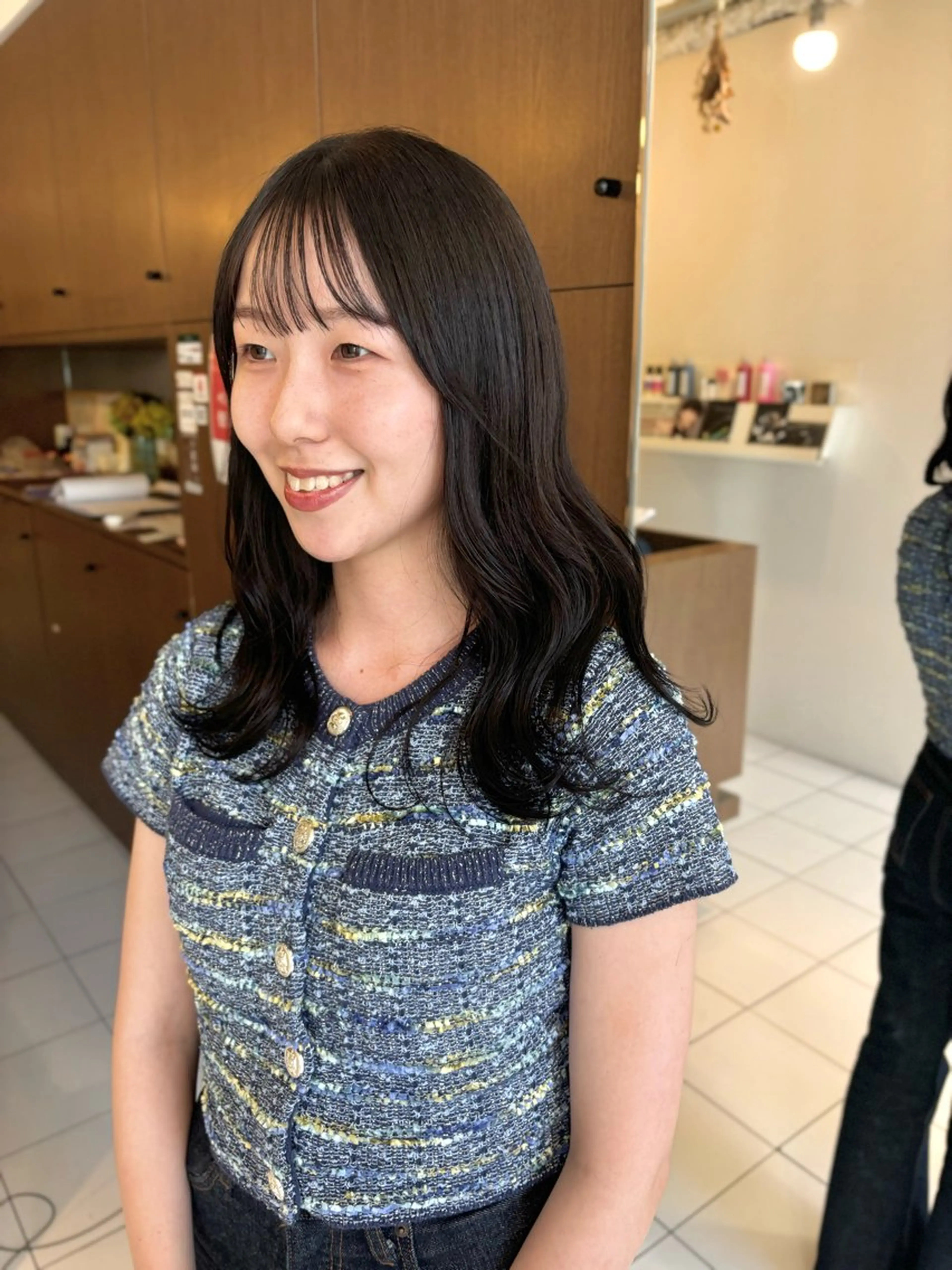 ロング カラー ブラウンカラー ナチュラルブラウン 透明感カラー/ 寺田千雅子のヘアスタイル