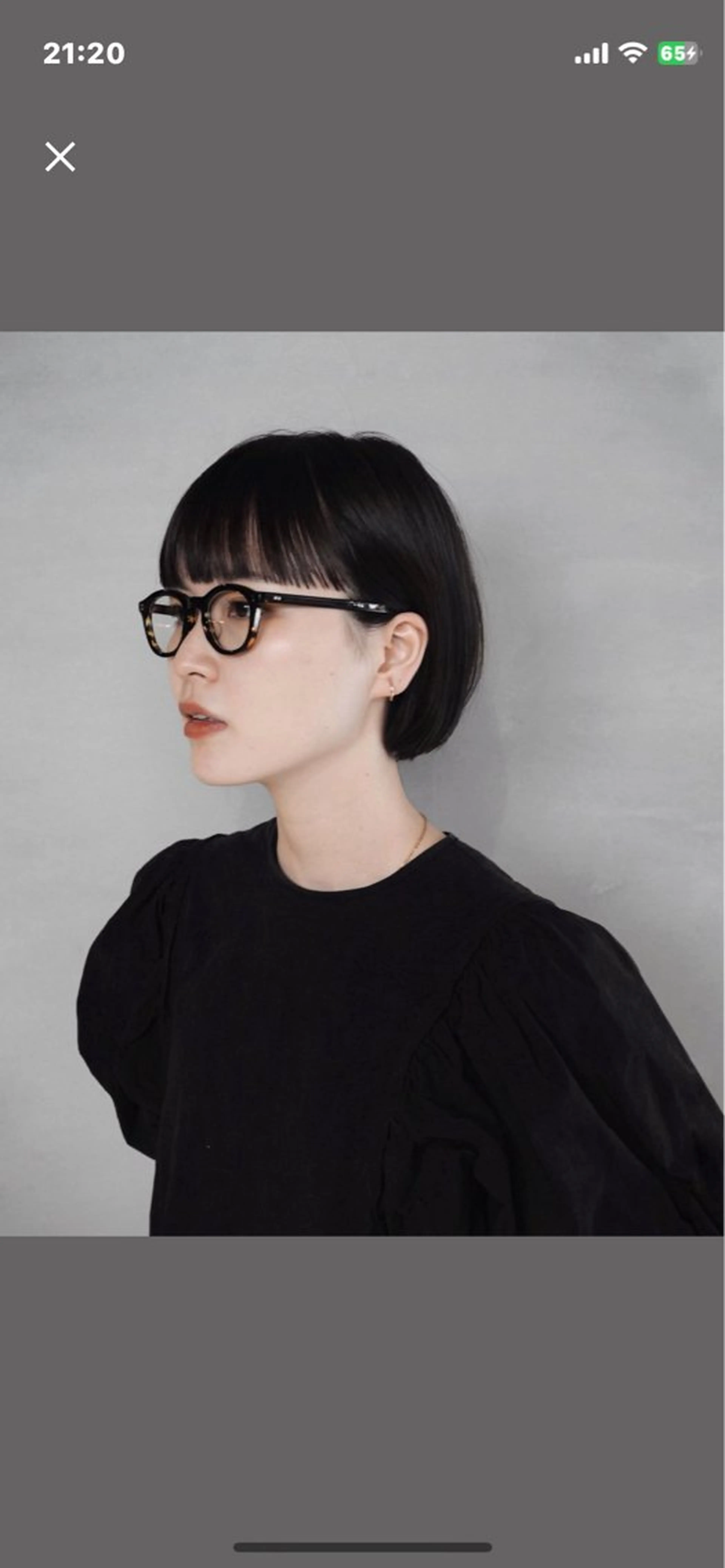 ショート カット ヘアカラー トリートメント 小野 龍樹のヘアスタイル