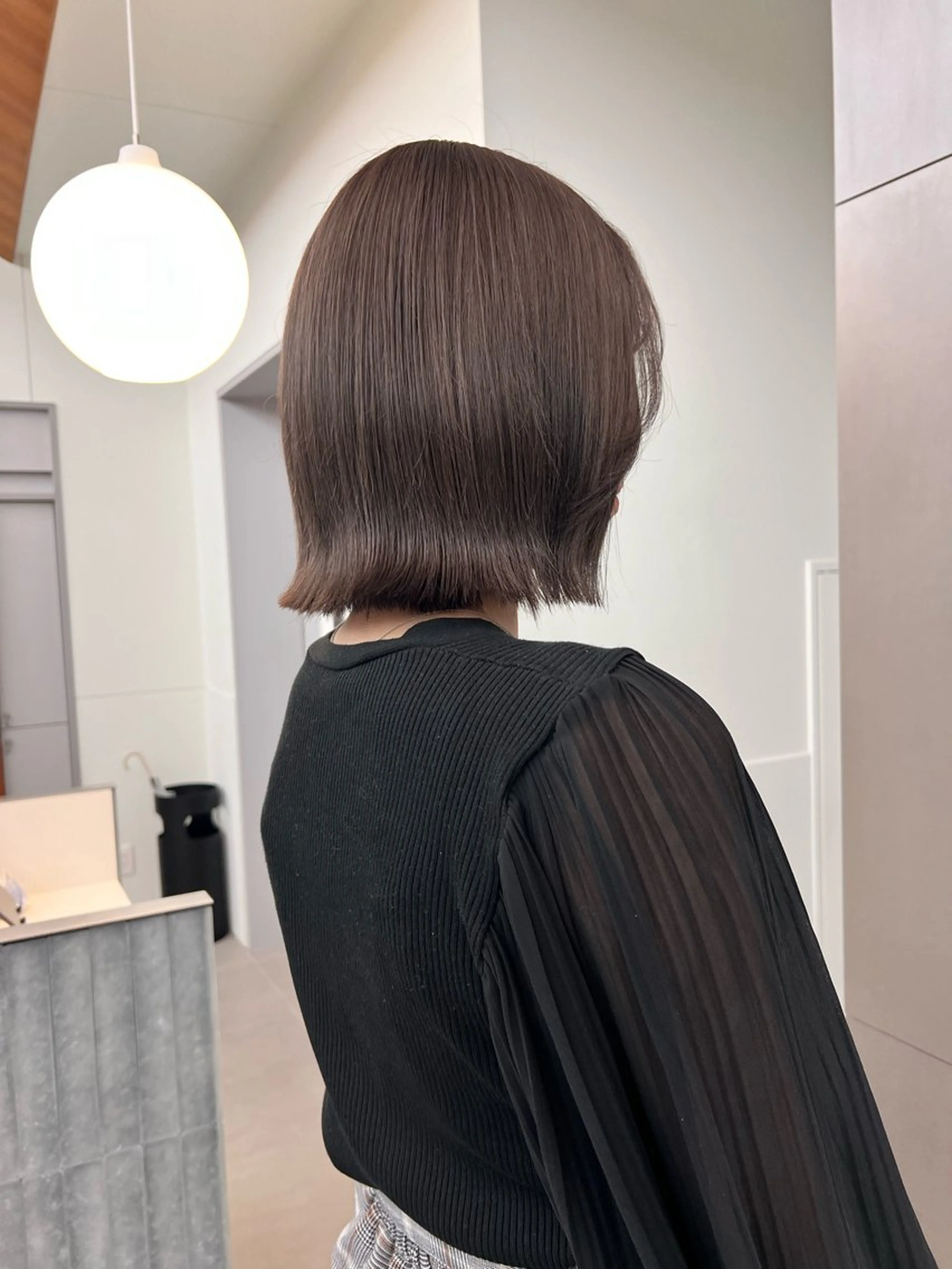 カラー グレージュ 透けるカラー🫧 Memi🎀のヘアスタイル