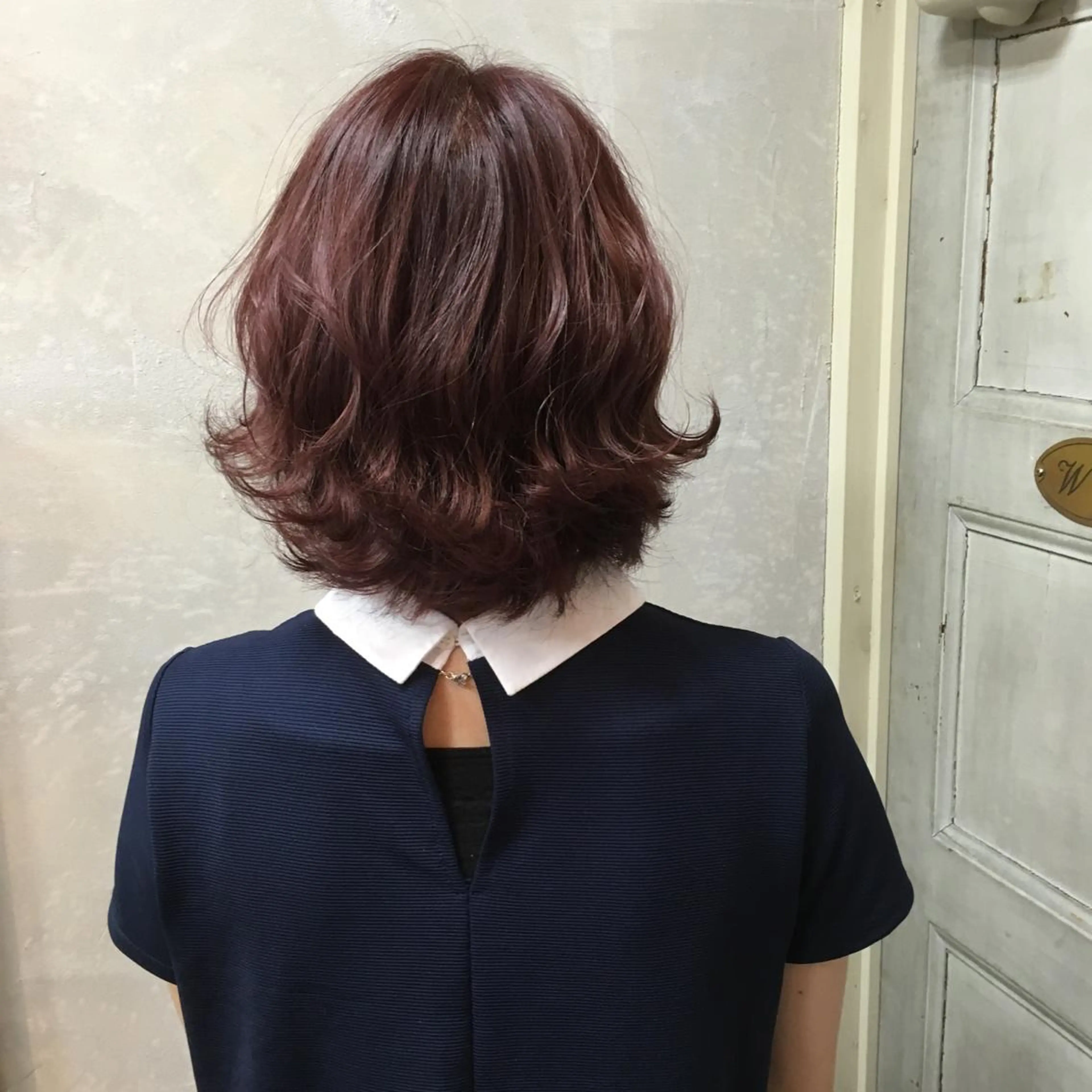 ショート カラー ブルーカラー ピンクカラー autre所属・大久保 ひでなりのヘアスタイル