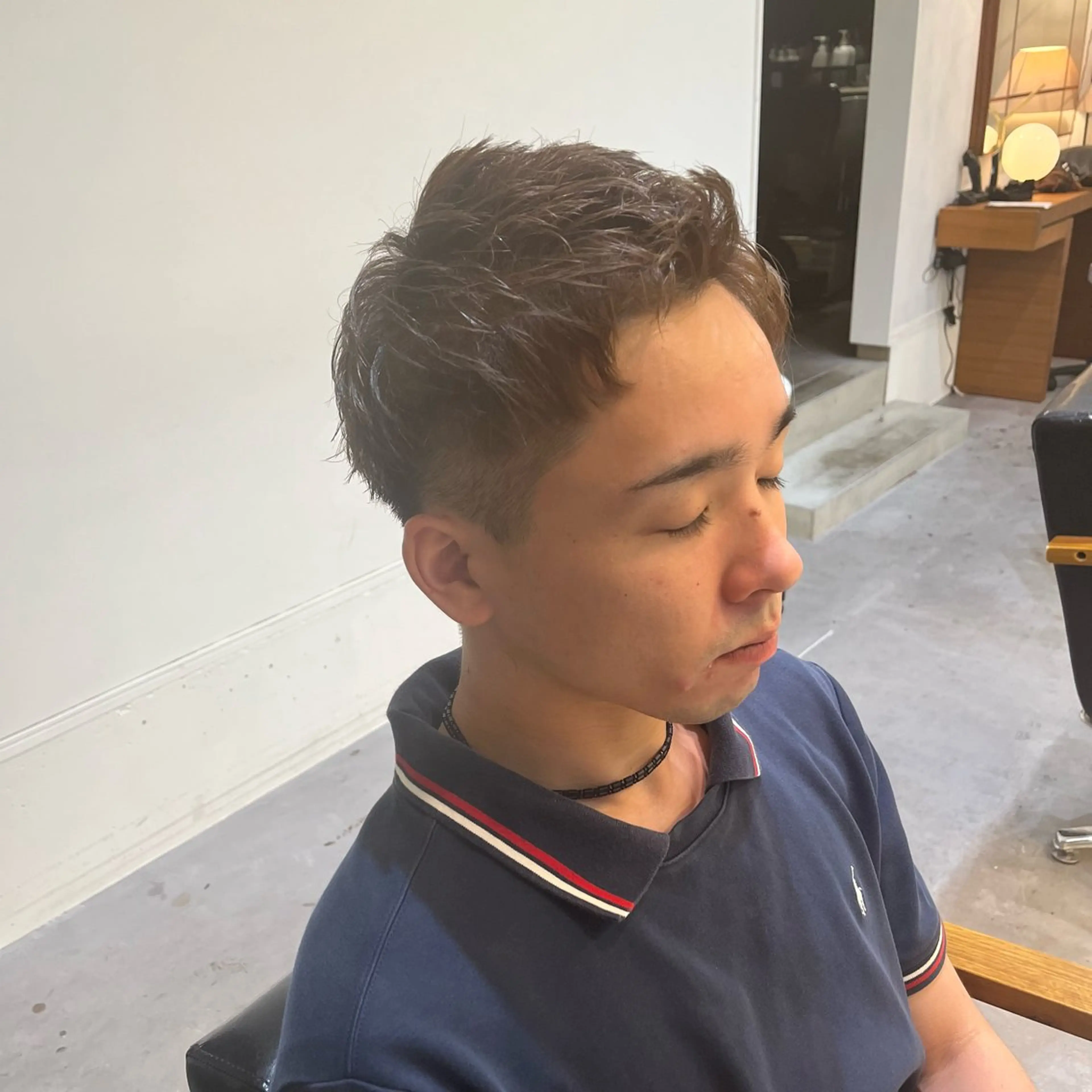 メンズ スパイキーショート カット GISELA サリナのヘアスタイル