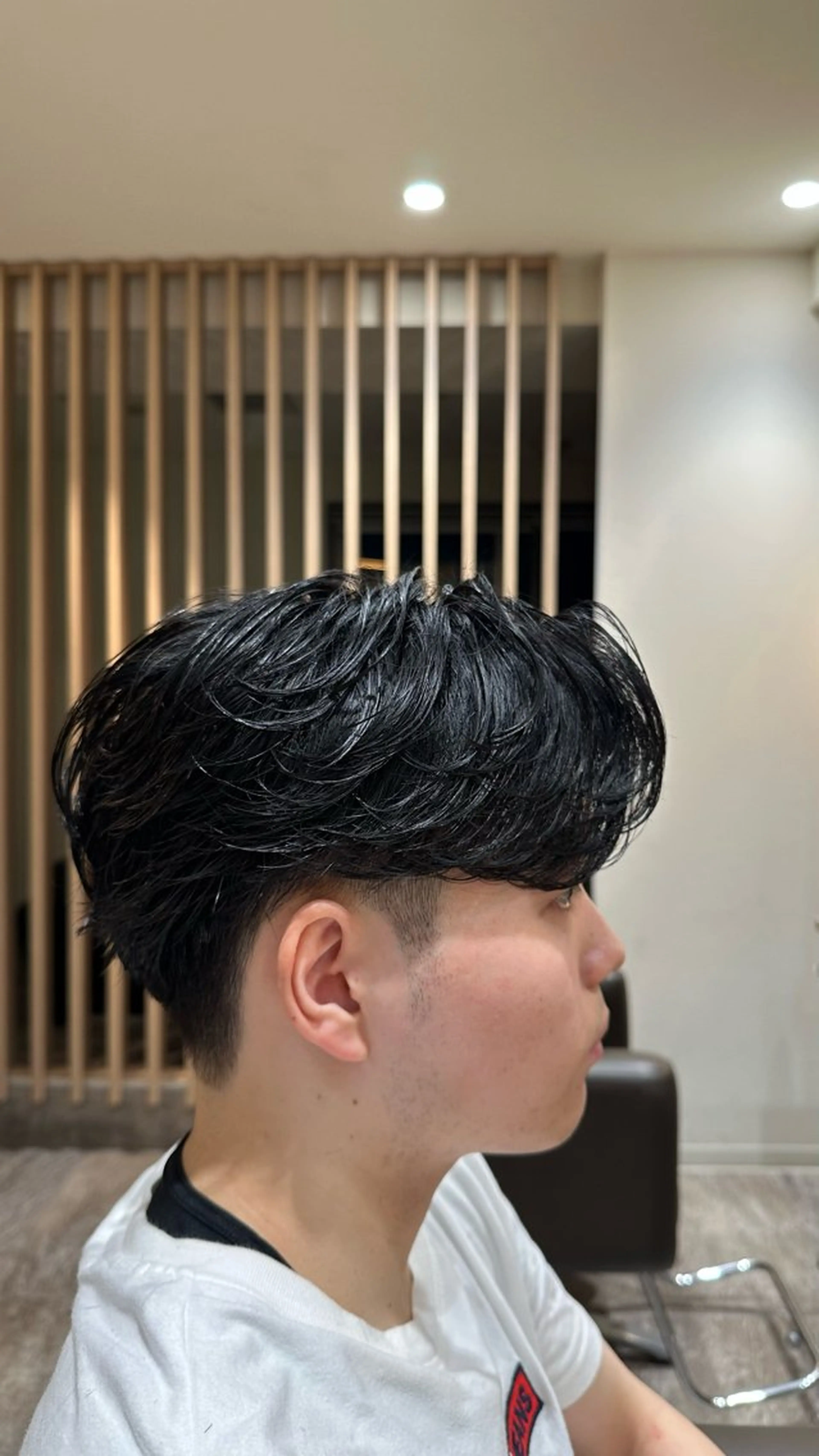 パーマ メンズ カット パーマ 【メンズパーマ】比嘉 啓人のヘアスタイル