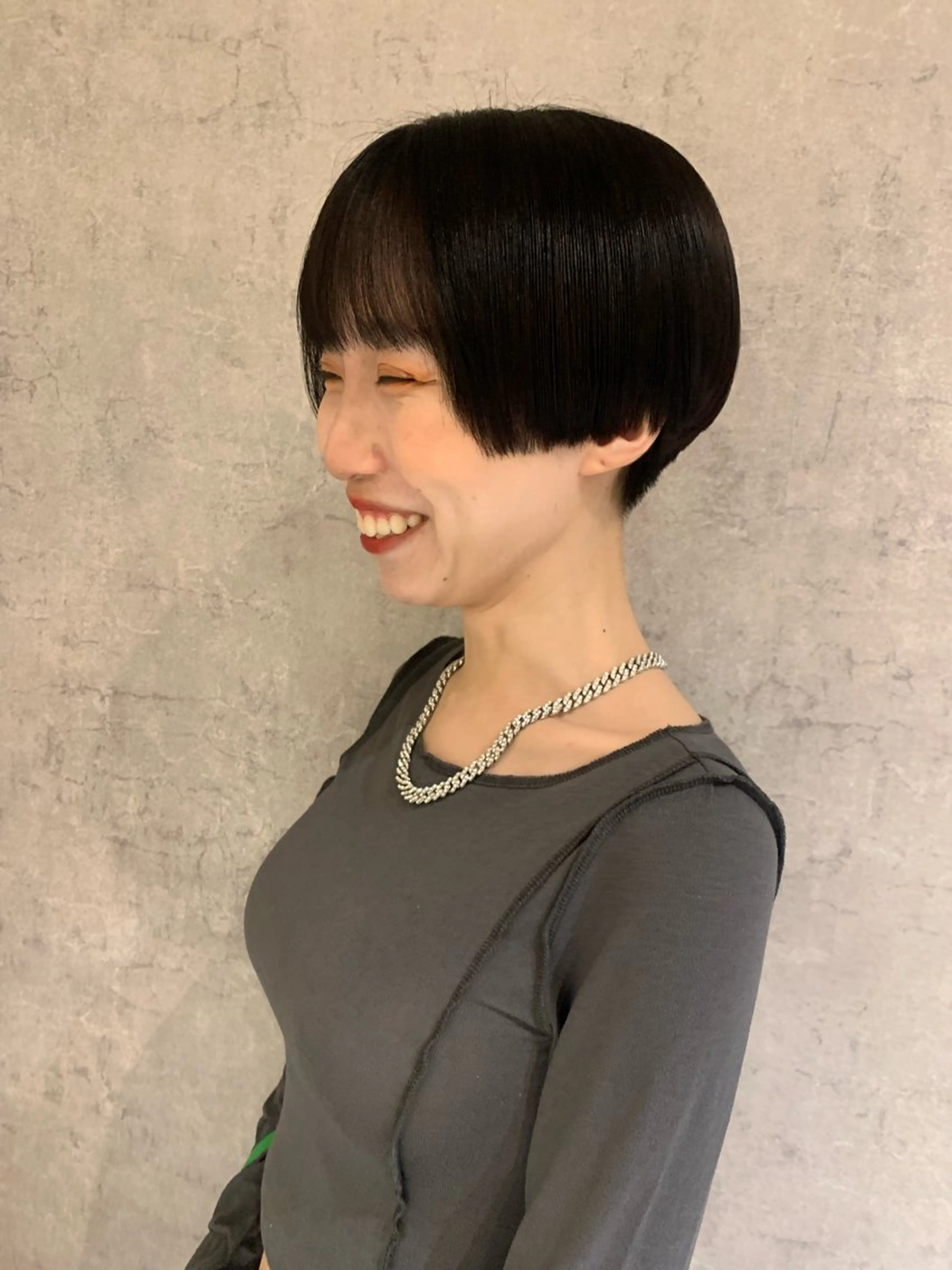 ショート ショートヘア カット トリートメント mulum hair dressing salon所属・yuuki🌷名古屋 栄　ボブ/カラーのヘアスタイル