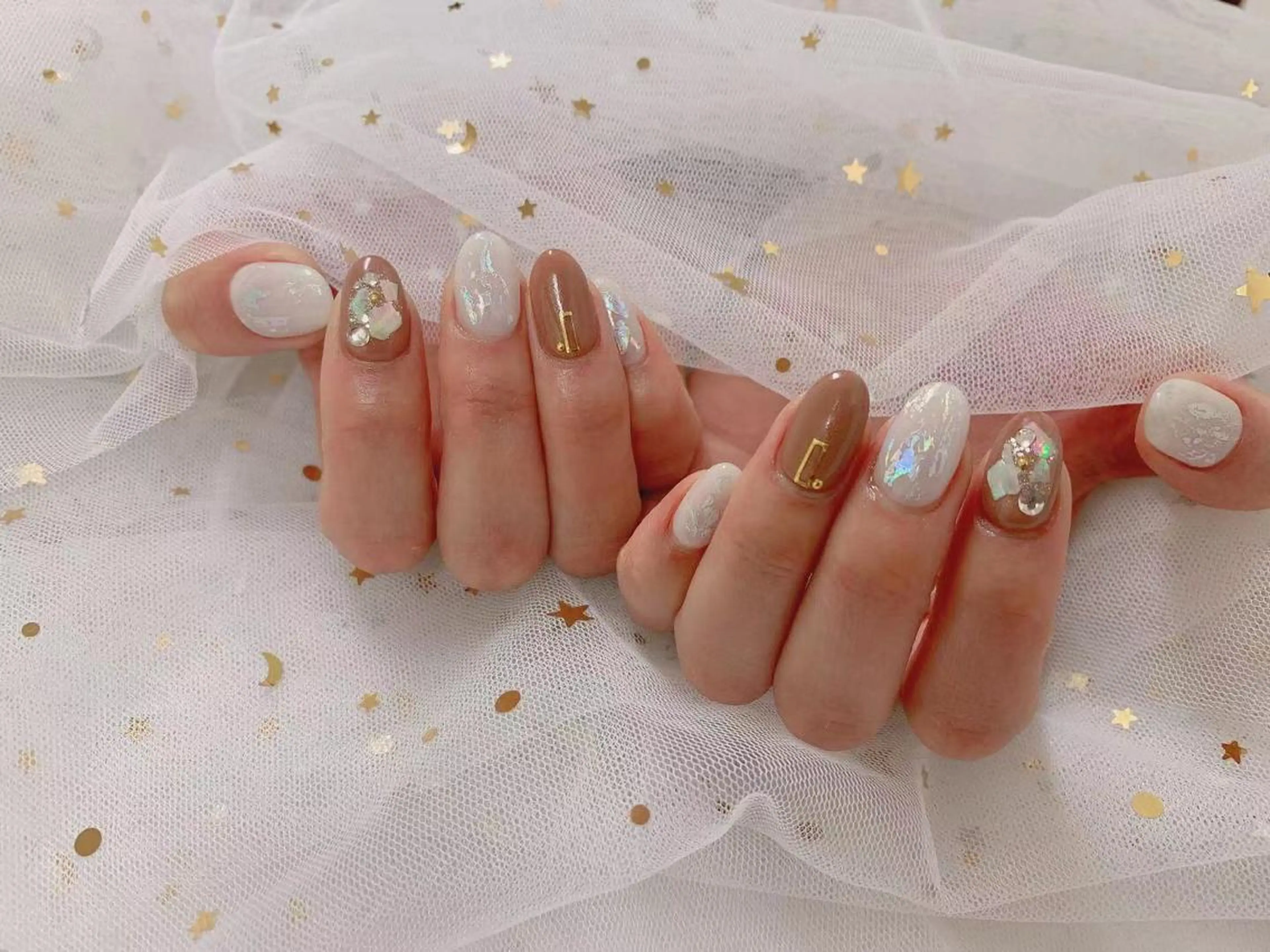 ネイル MiKi Nai池袋 長さだし得意のネイルデザイン