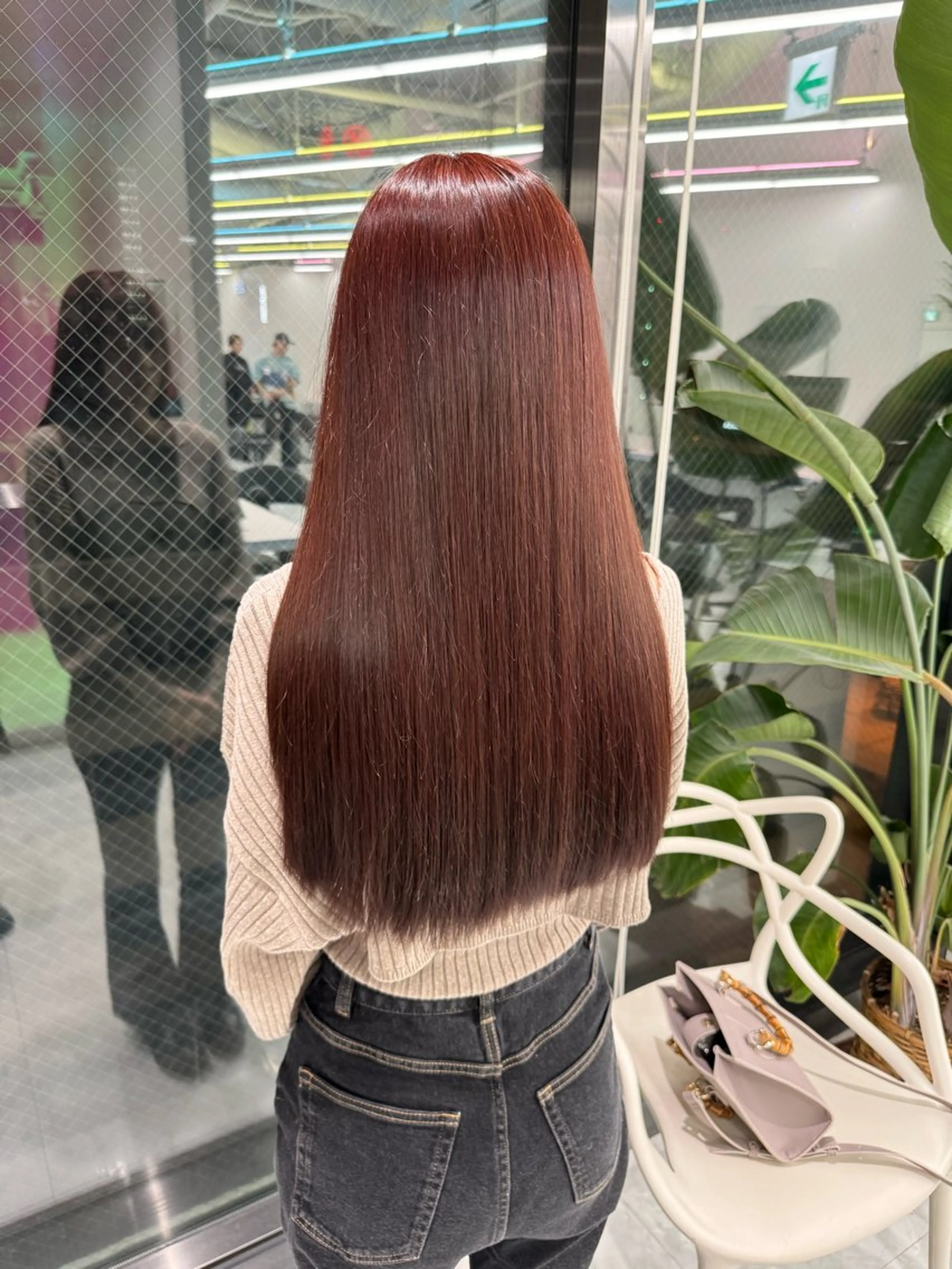 ロング カラー ブラウンカラー ピンクカラー ピンクブラウン ♡ブリーチカラー♡ Mirioのヘアスタイル