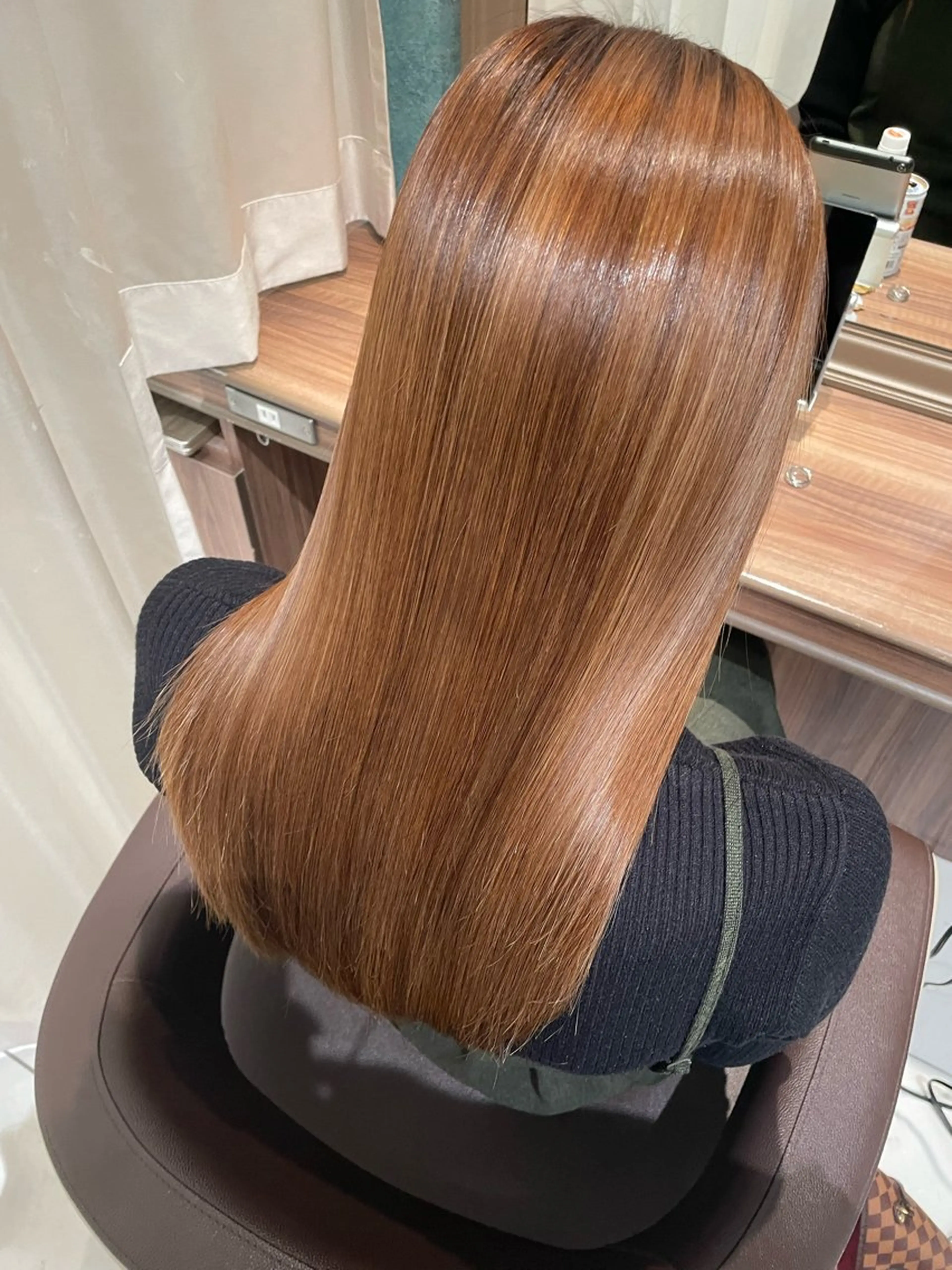 ロング カラー 髪質改善 トリートメント ヘアカラー トリートメント 🇰🇷韓国ヘア🤍 副店長/栗田のヘアスタイル