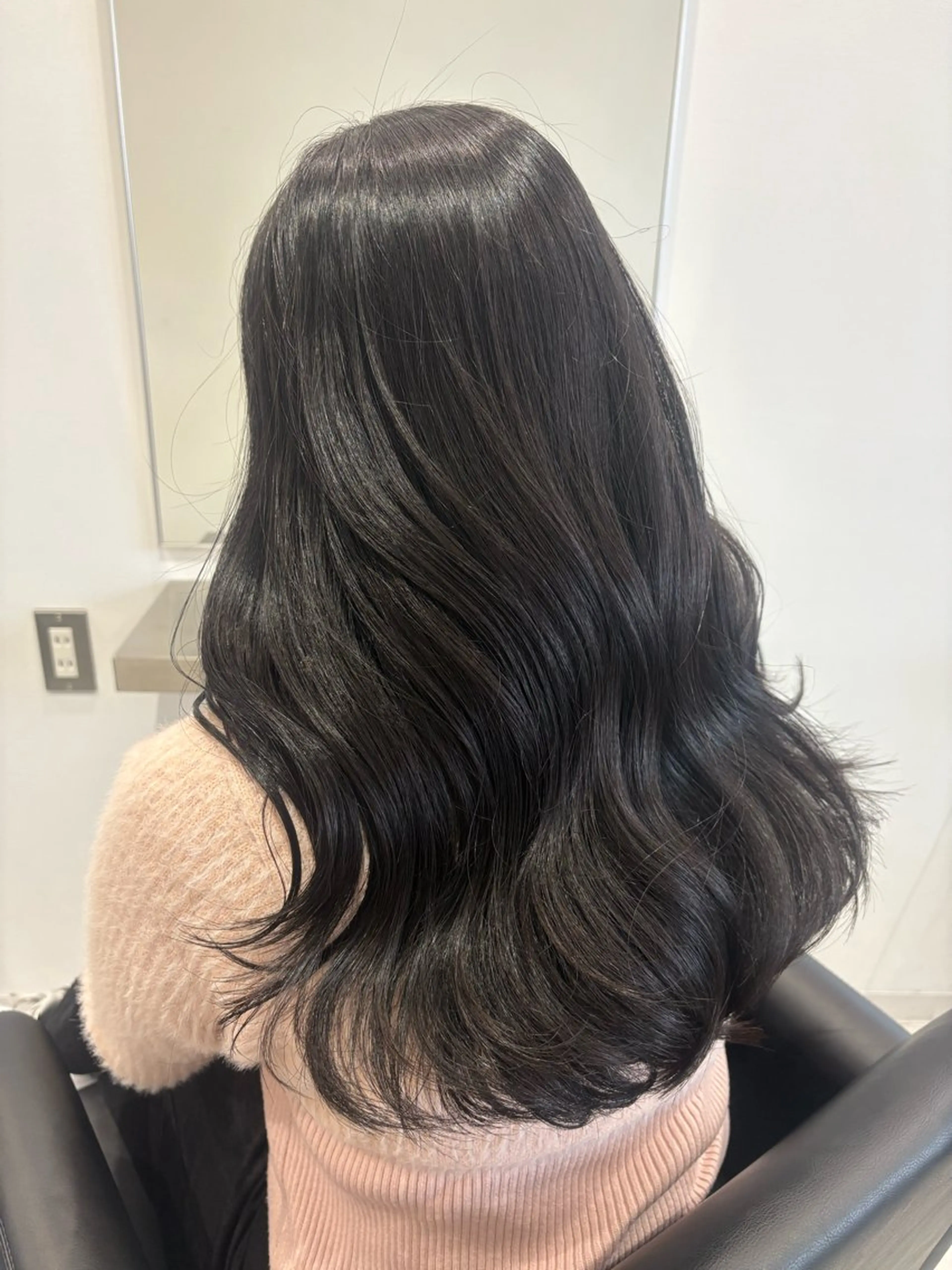 ロング カラー ベージュカラー ブリーチ ブラウンカラー カシス グレージュ ヘアカラー トリートメント レイヤー/ボブモデル 募集中🕊️正源のヘアスタイル