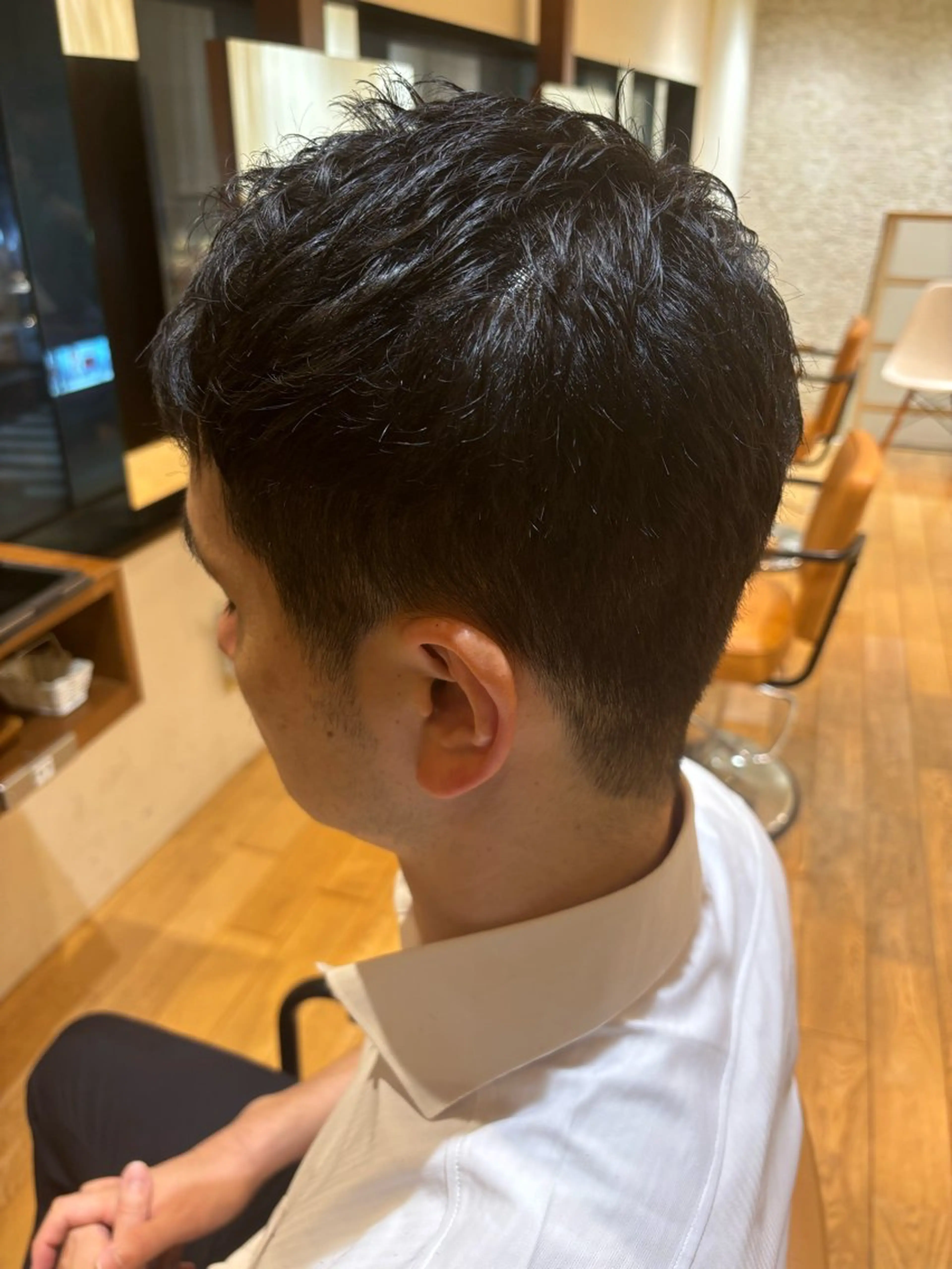 メンズ カット おもだか　がく /レディースカットのヘアスタイル