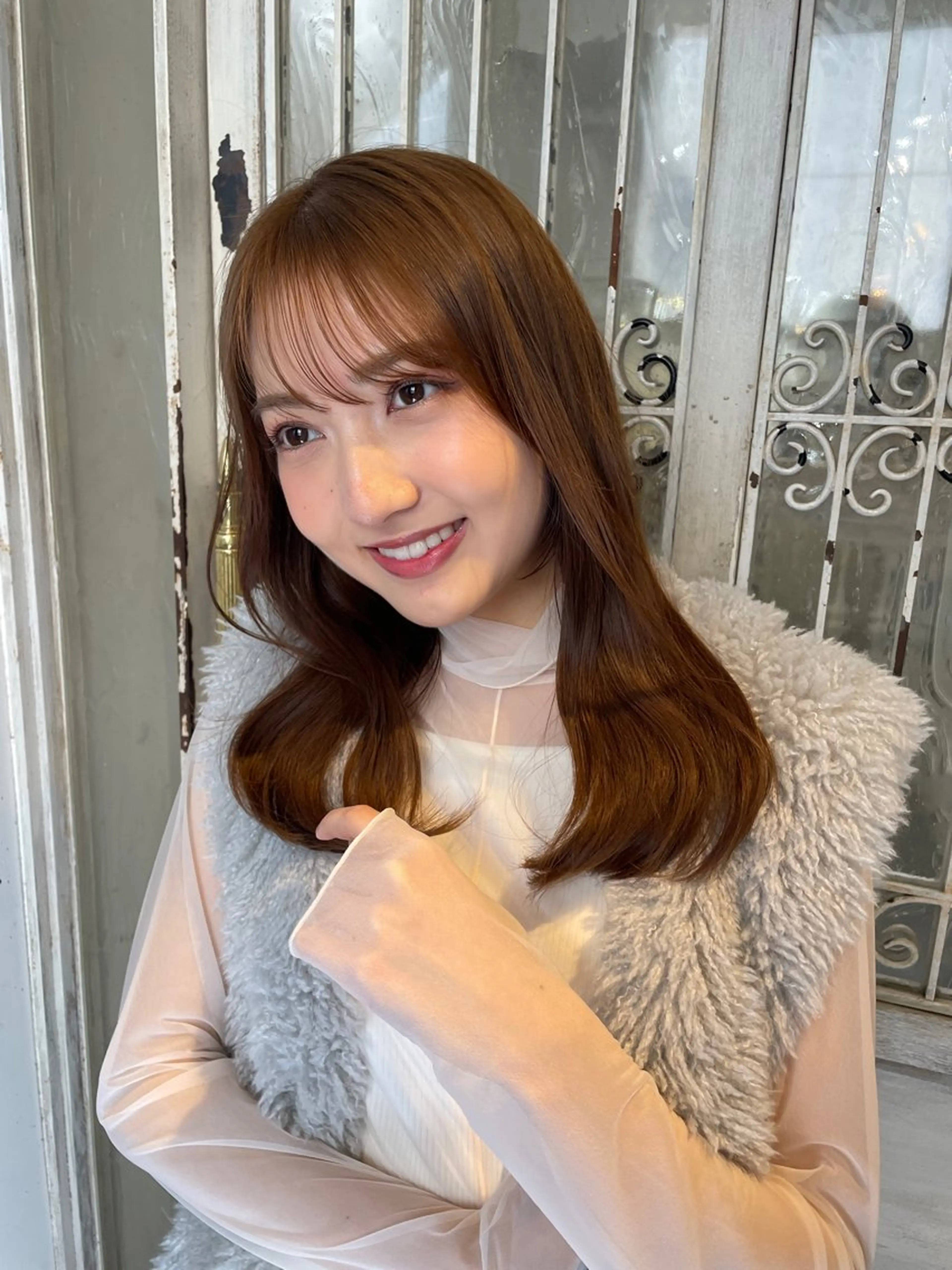 ロング MINX青山店所属・結莉/ボブ/ 縮毛矯正のヘアスタイル