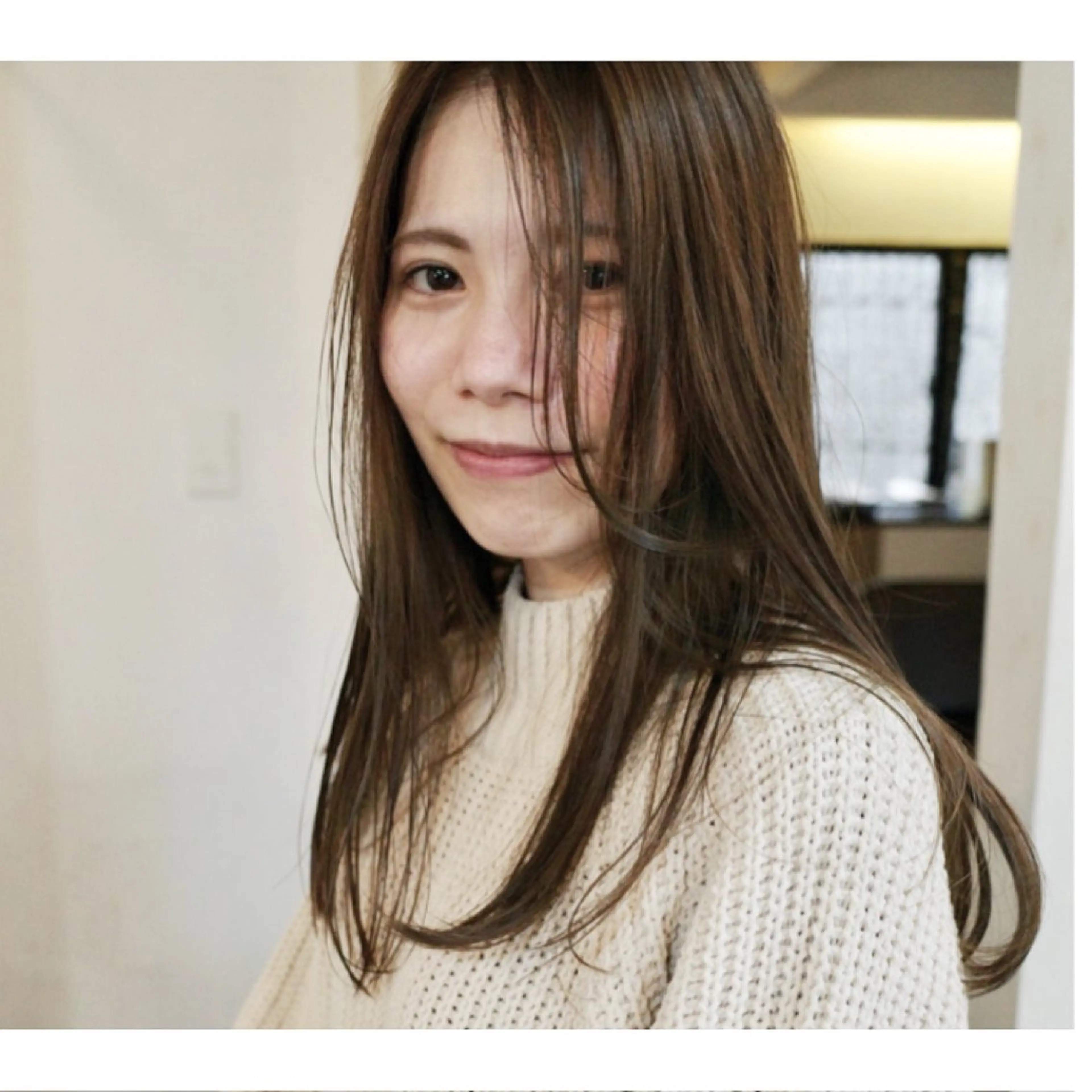 ロング カラー カット ヘアカラー 柔らか・ストカール パーマ🐾カワハラのヘアスタイル