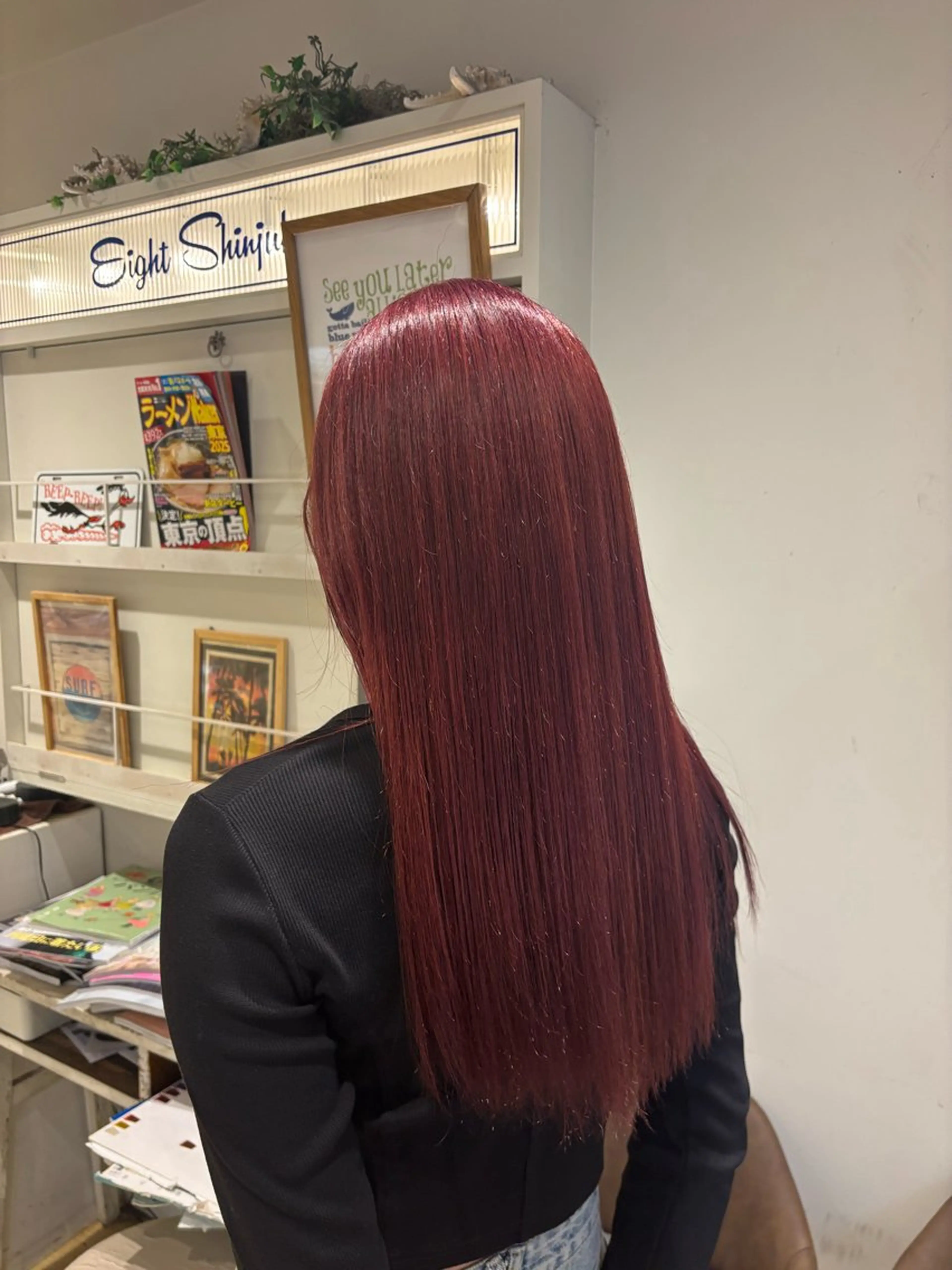 ロング カラー ヘアアレンジ メンズ カット ヘアカラー トリートメント 新宿　副店長 新井彩斗のヘアスタイル
