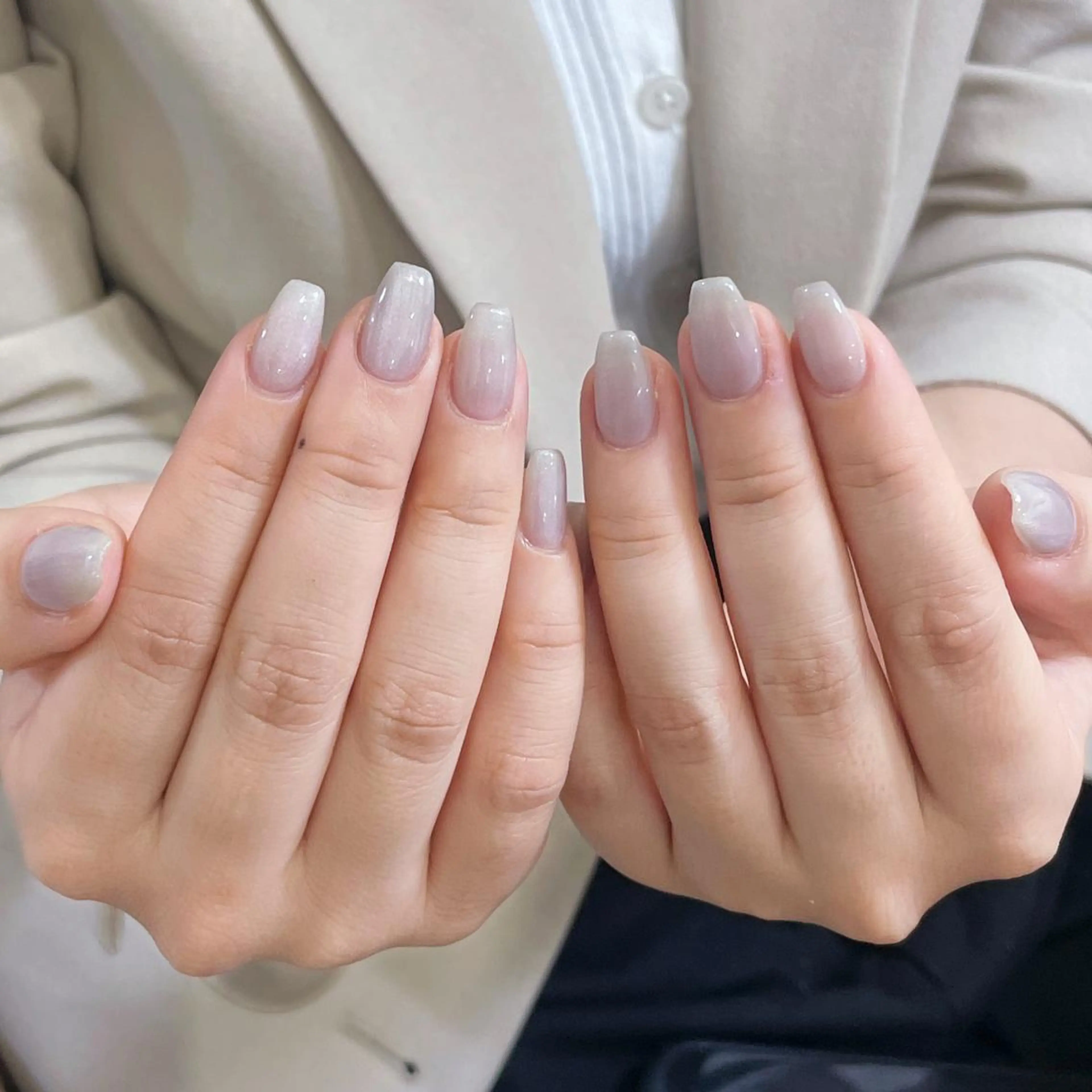 ネイル アートネイル オーロラネイル ガーリー キラキラネイル 韓国ネイル ハンドネイル DIAMOND Nail🥇のネイルデザイン