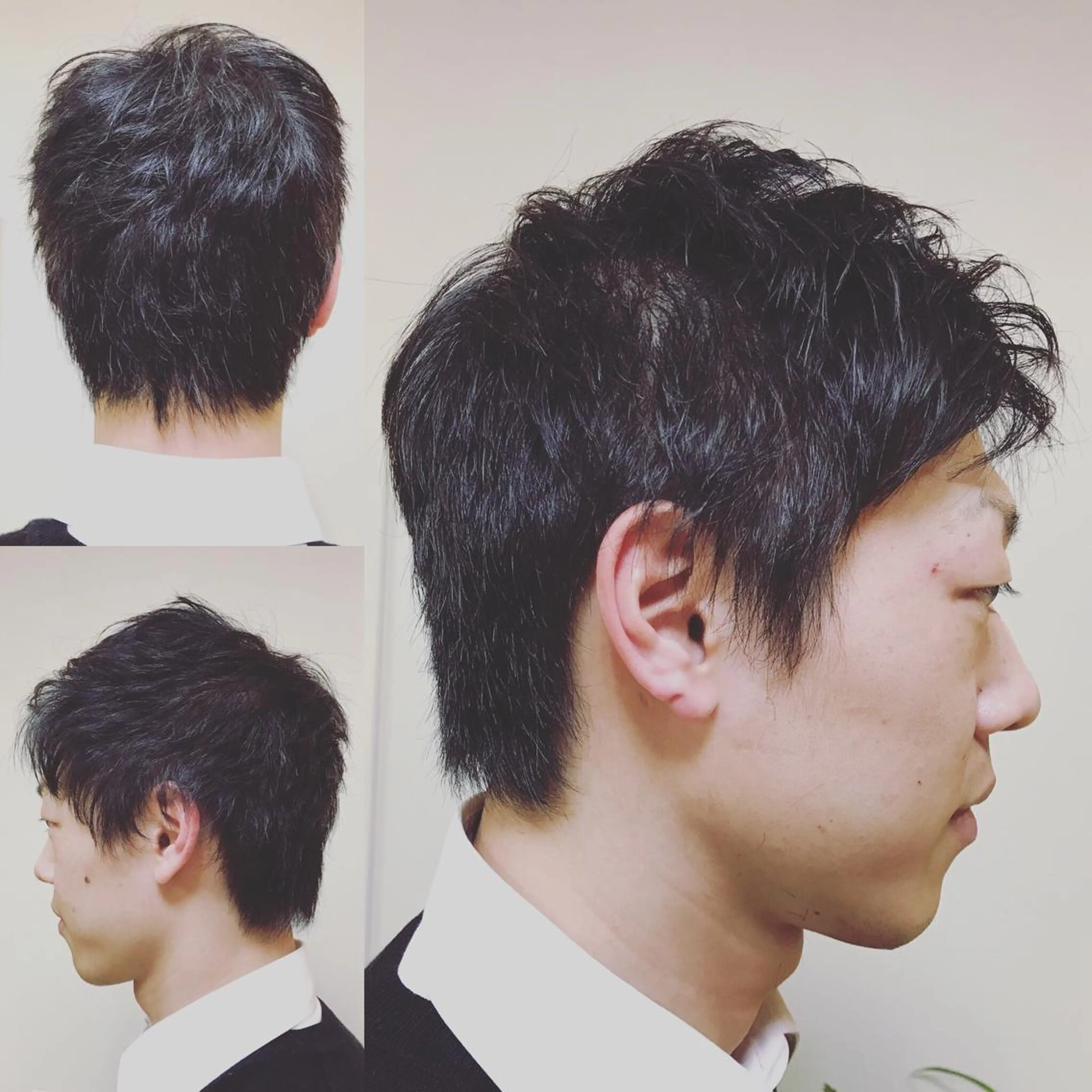 ショート メンズ キッズ メンズショート レイヤーカット ショートヘア カット トリートメント 横田 尚登のヘアスタイル