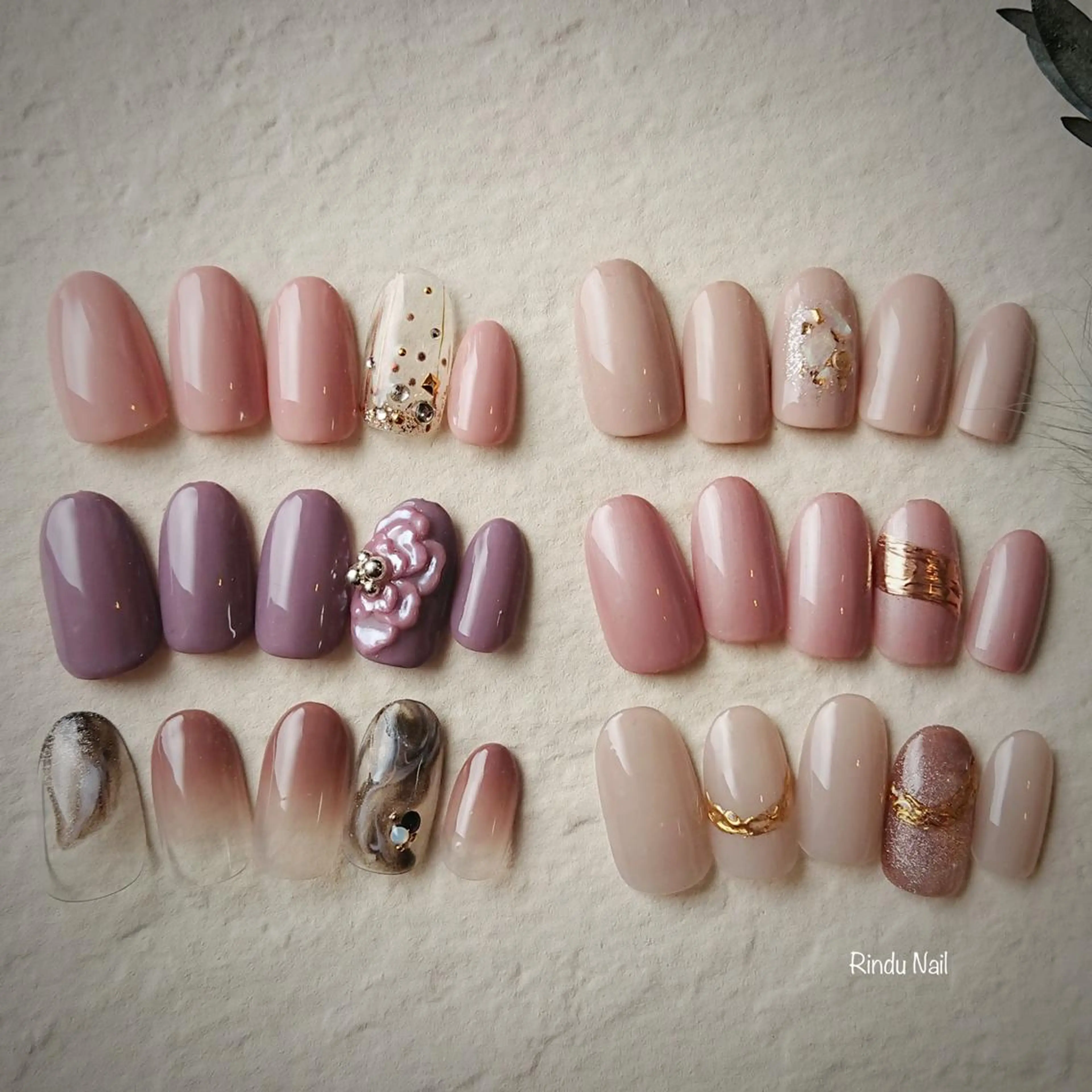 ネイル Rindu Nail 名駅miniのネイルデザイン