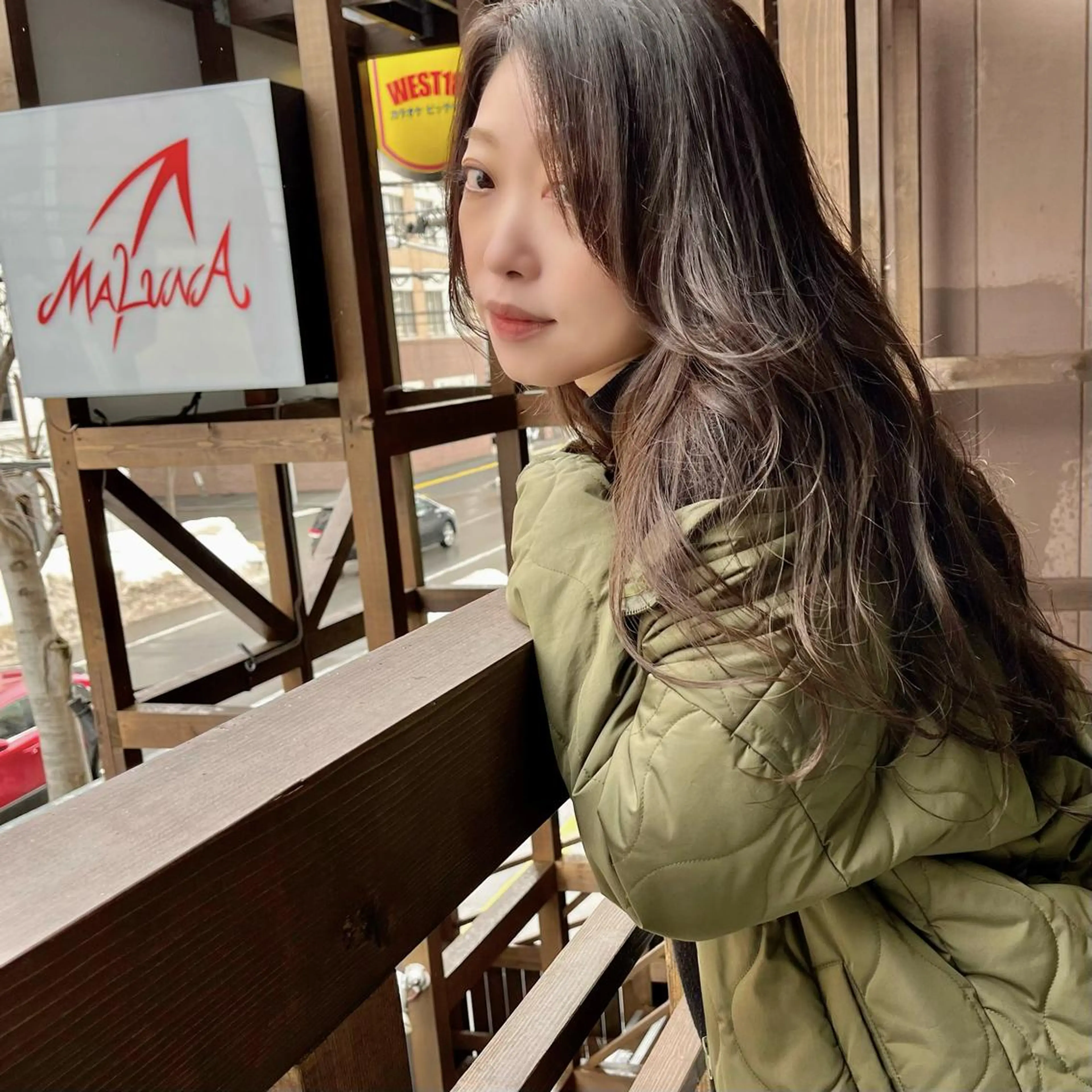 ロング カラー イルミナカラー ヘアカラー ママ美容師 *ヒマワリのヘアスタイル