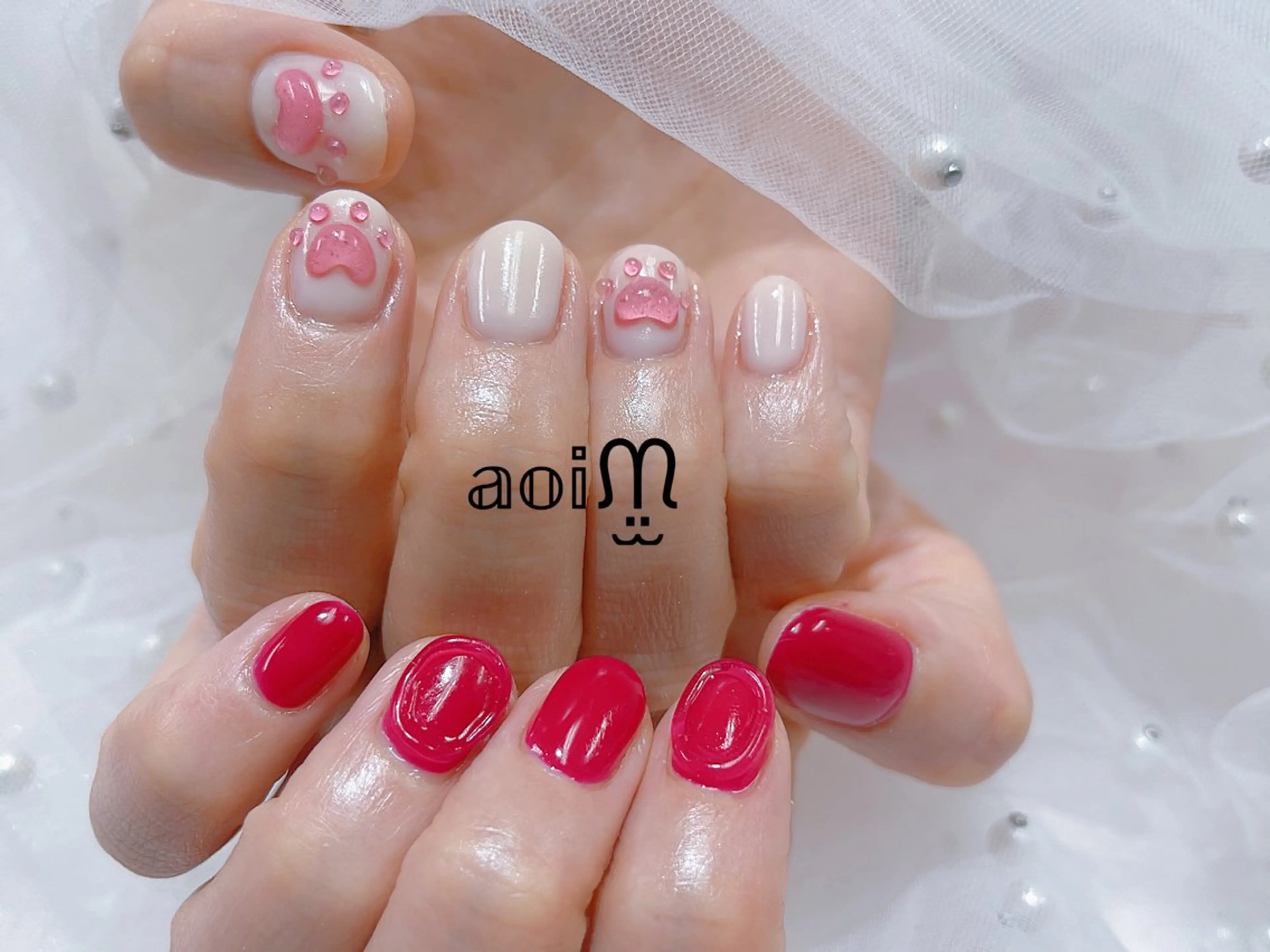 ネイル 葵うさぎ所属・葵うさぎ AIのネイルデザイン