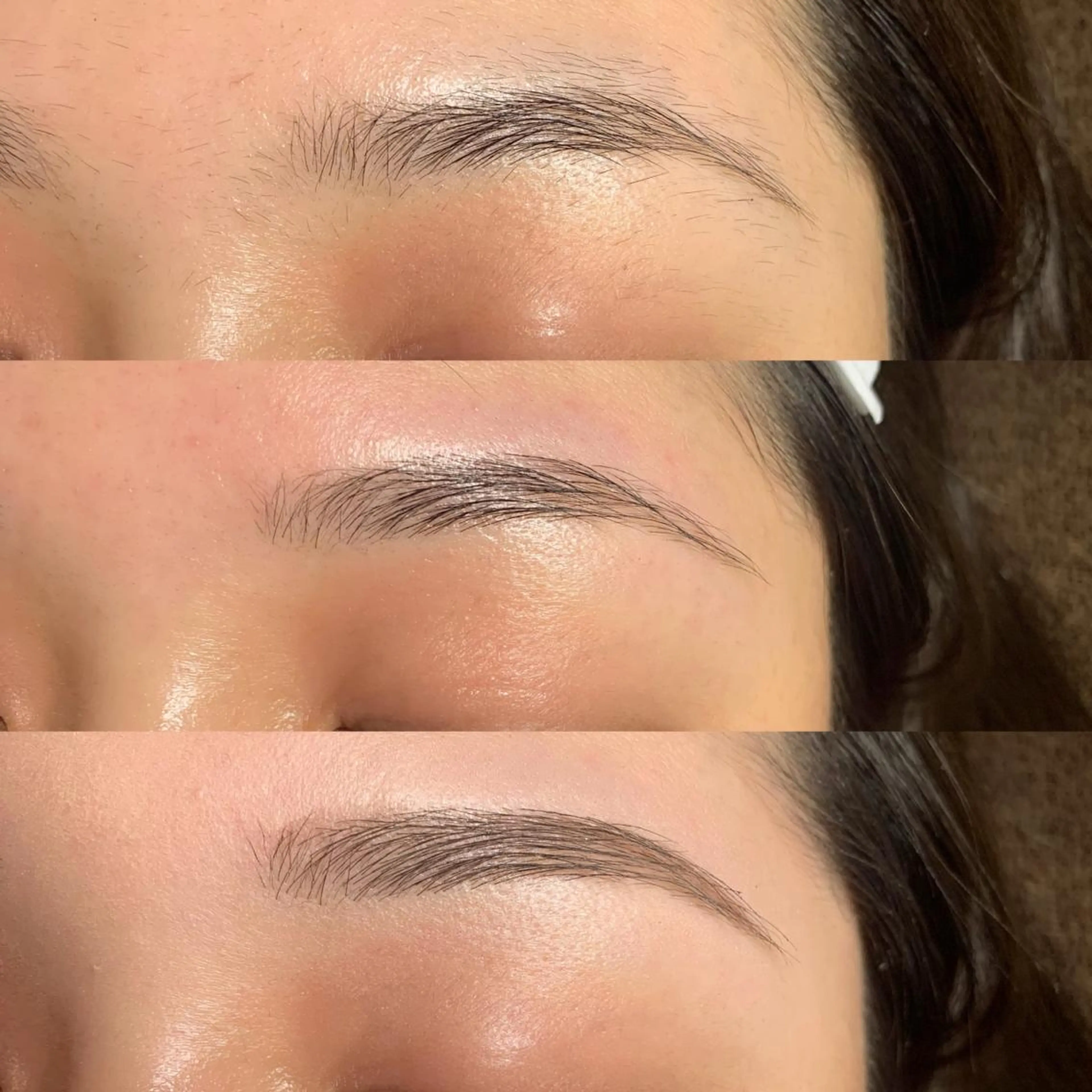 美眉スタイリング(Wax脱毛+メイク)の写真