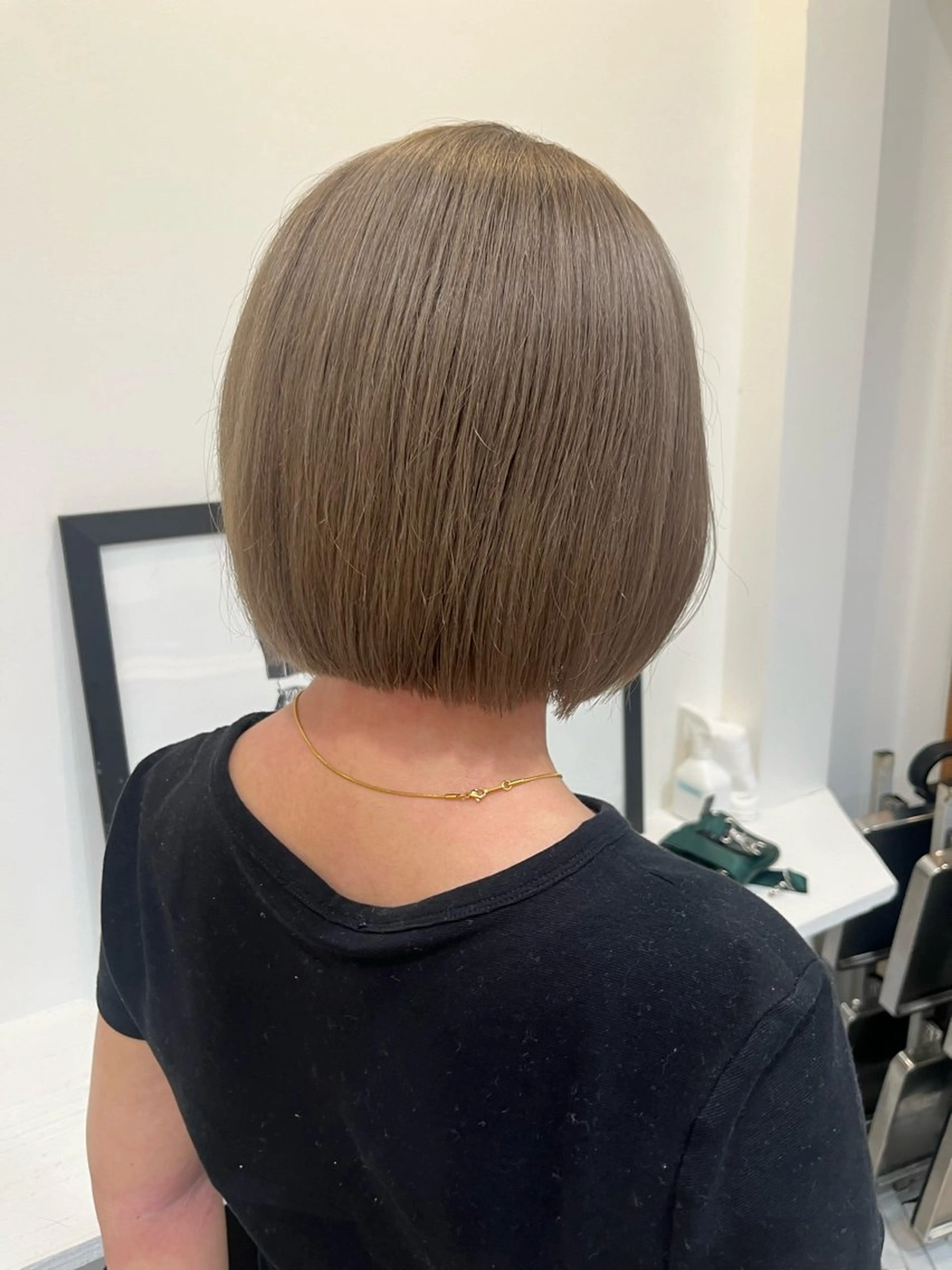 ショート ボブ カット 無料カットモデル‪✨ ✂️Nanami🌷のヘアスタイル