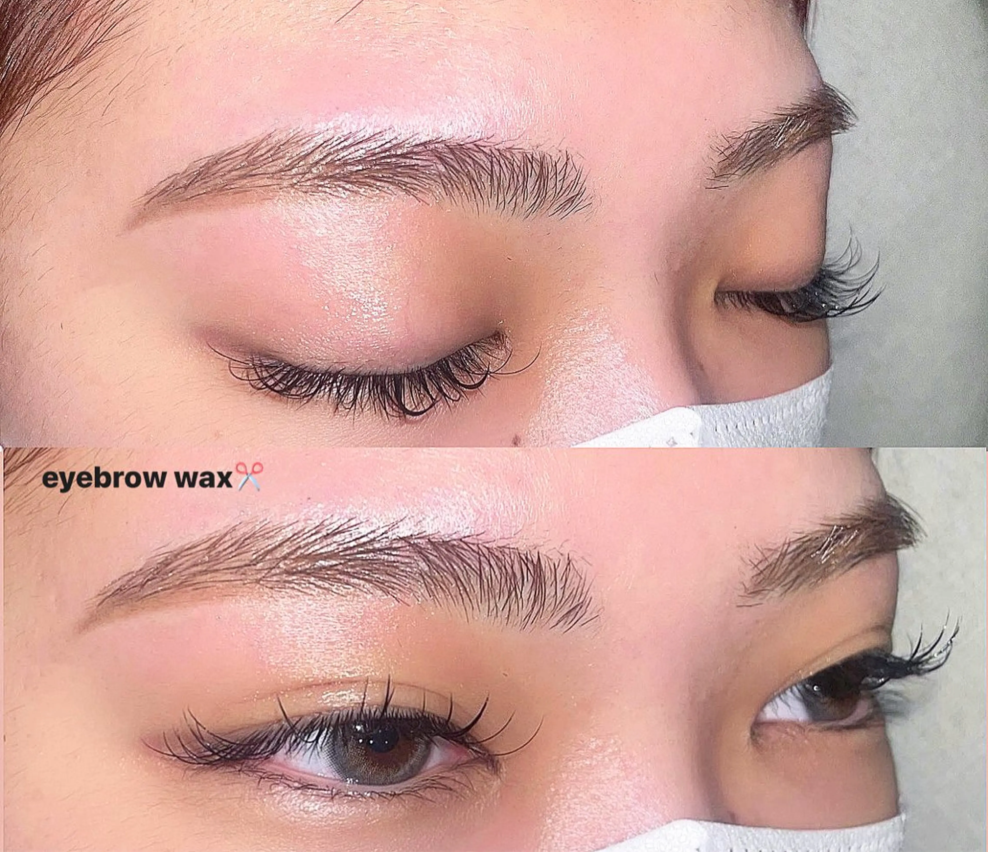 アイブロウ メンズアイブロウ 眉毛ワックス脱毛 NORA senaのマツエク・マツパデザイン