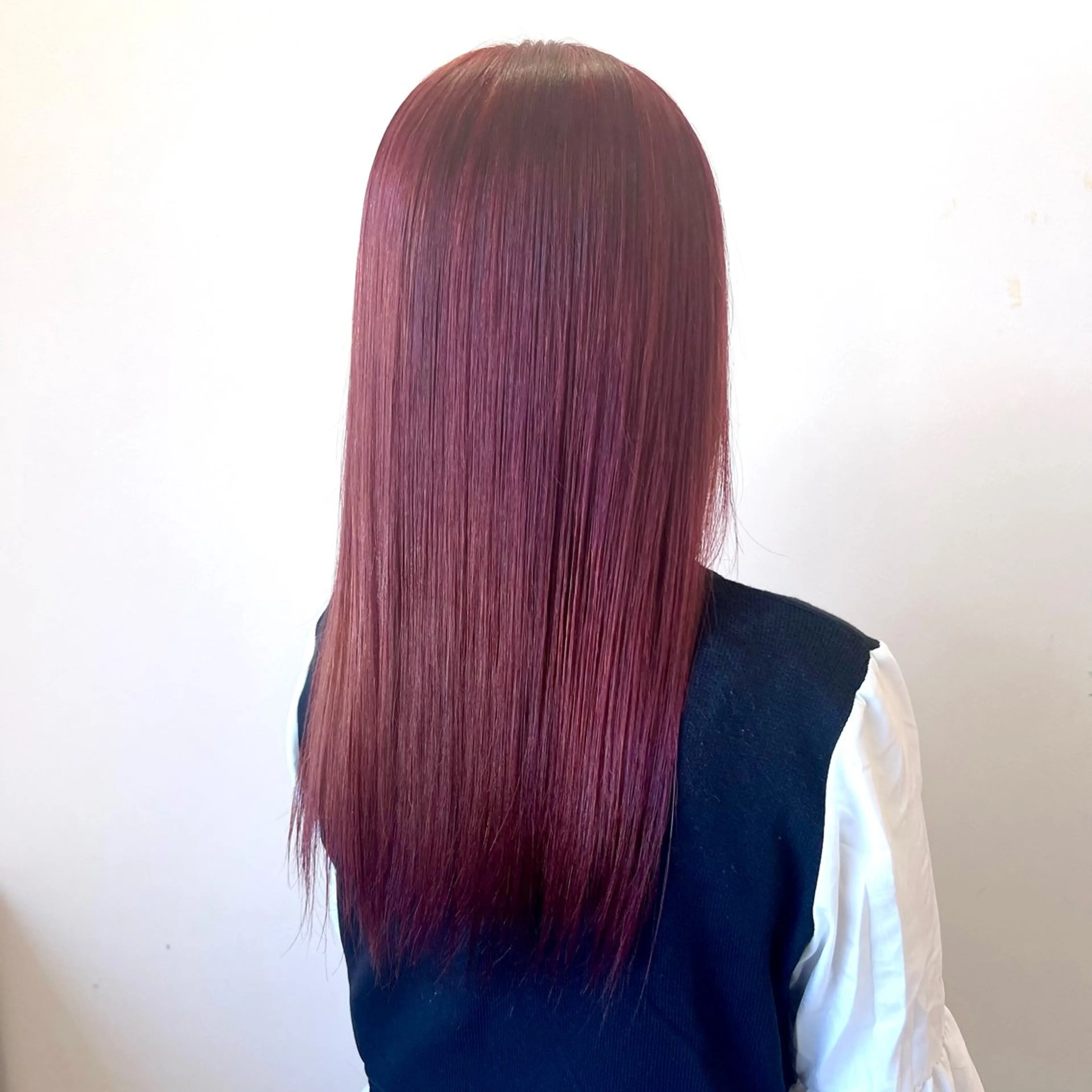 セミロング カラー 🌹艶カラー🌹 大林未侑のヘアスタイル