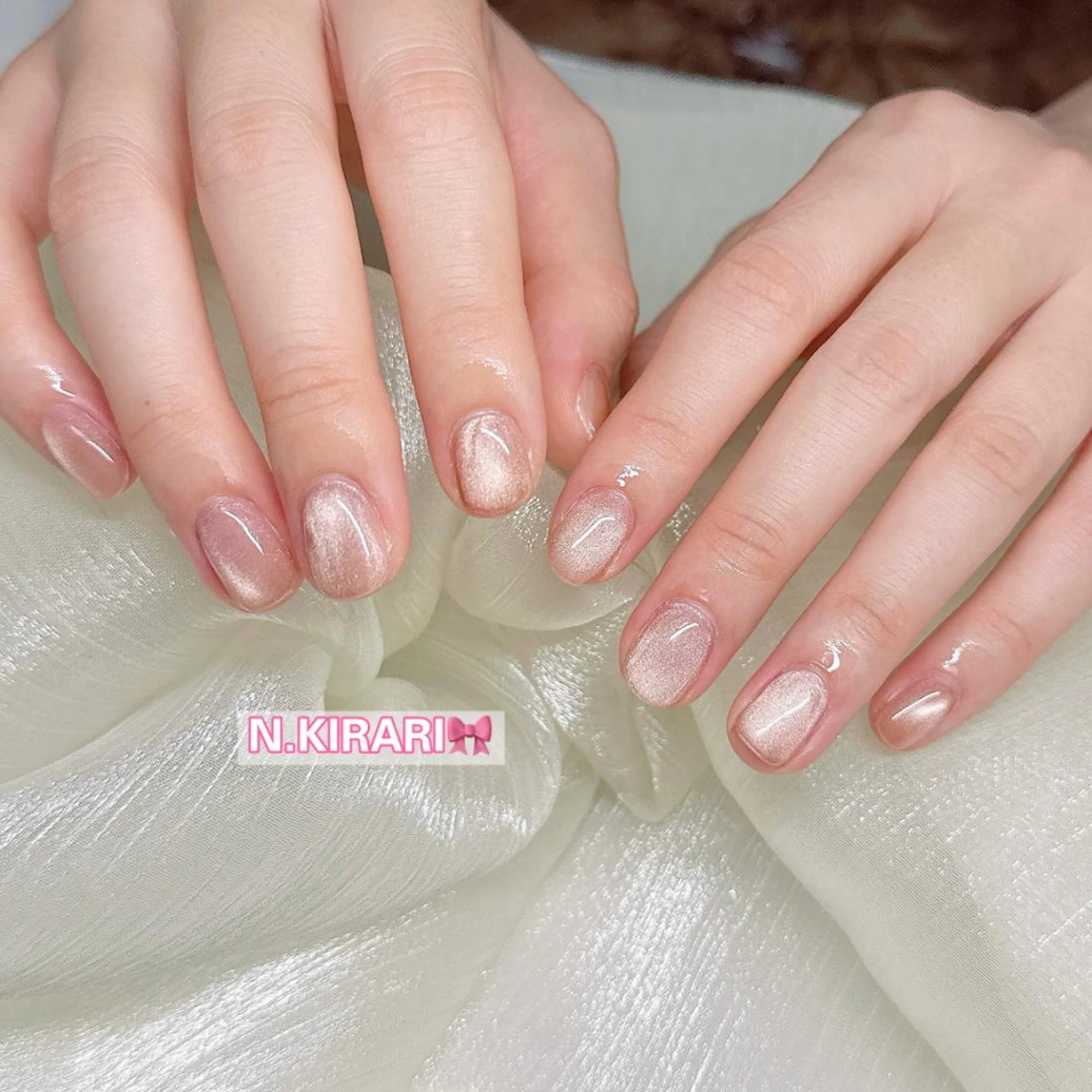 ネイル ハンドネイル ハンドケア 🎀 ユズ 🎀のネイルデザイン