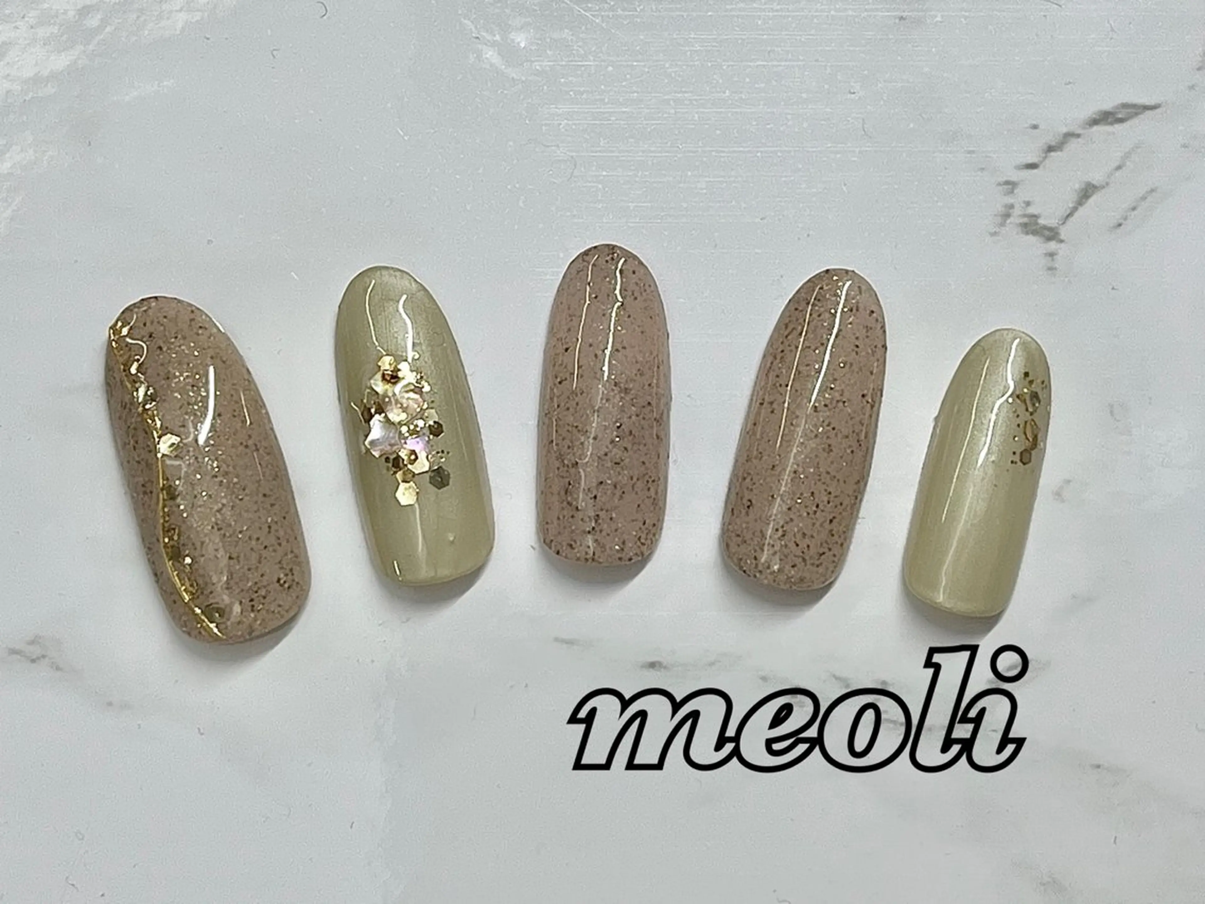 ネイル ハンドネイル nail salon meoli アヤのネイルデザイン