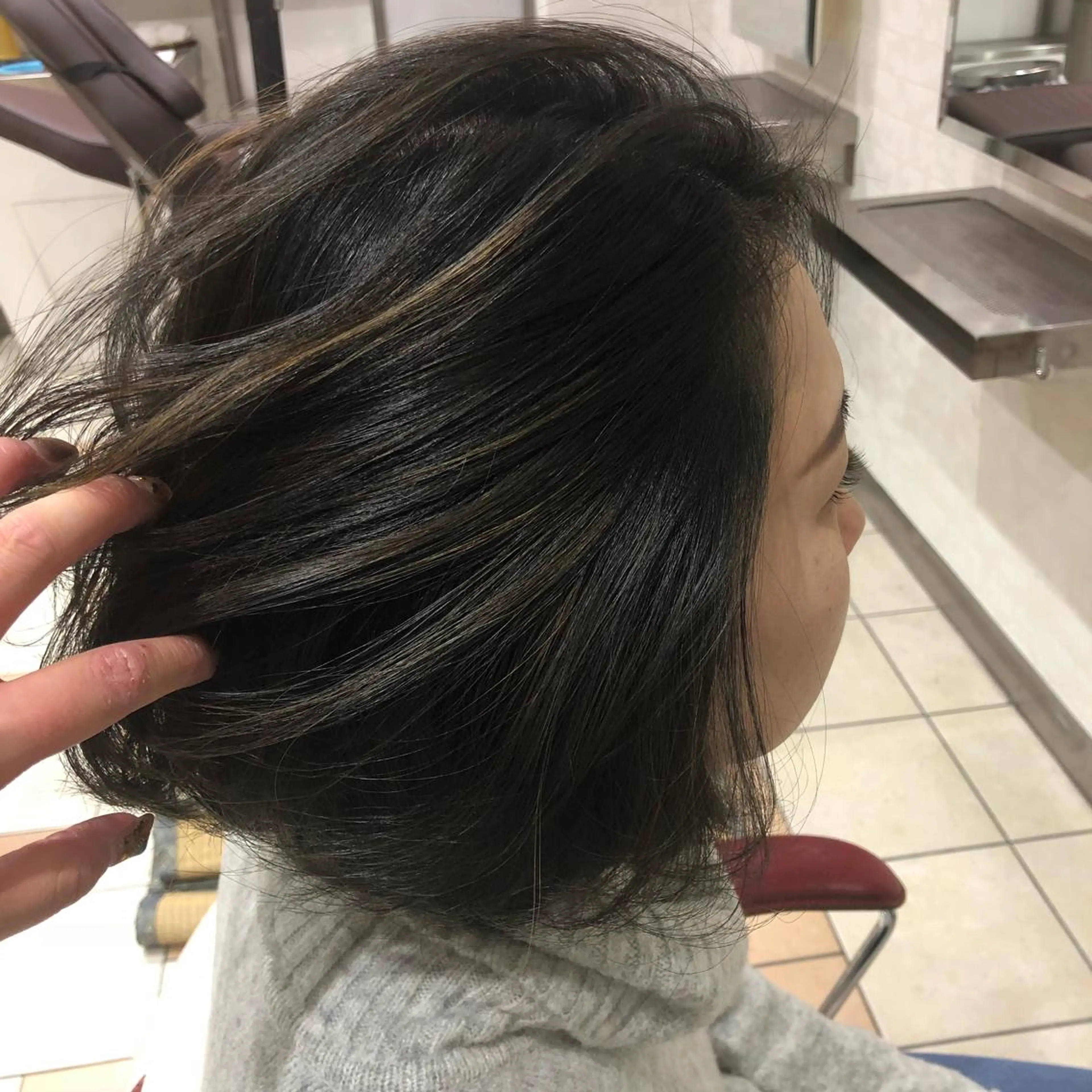 ショート カラー Lore Airl所属・畑山 紗耶佳のヘアスタイル