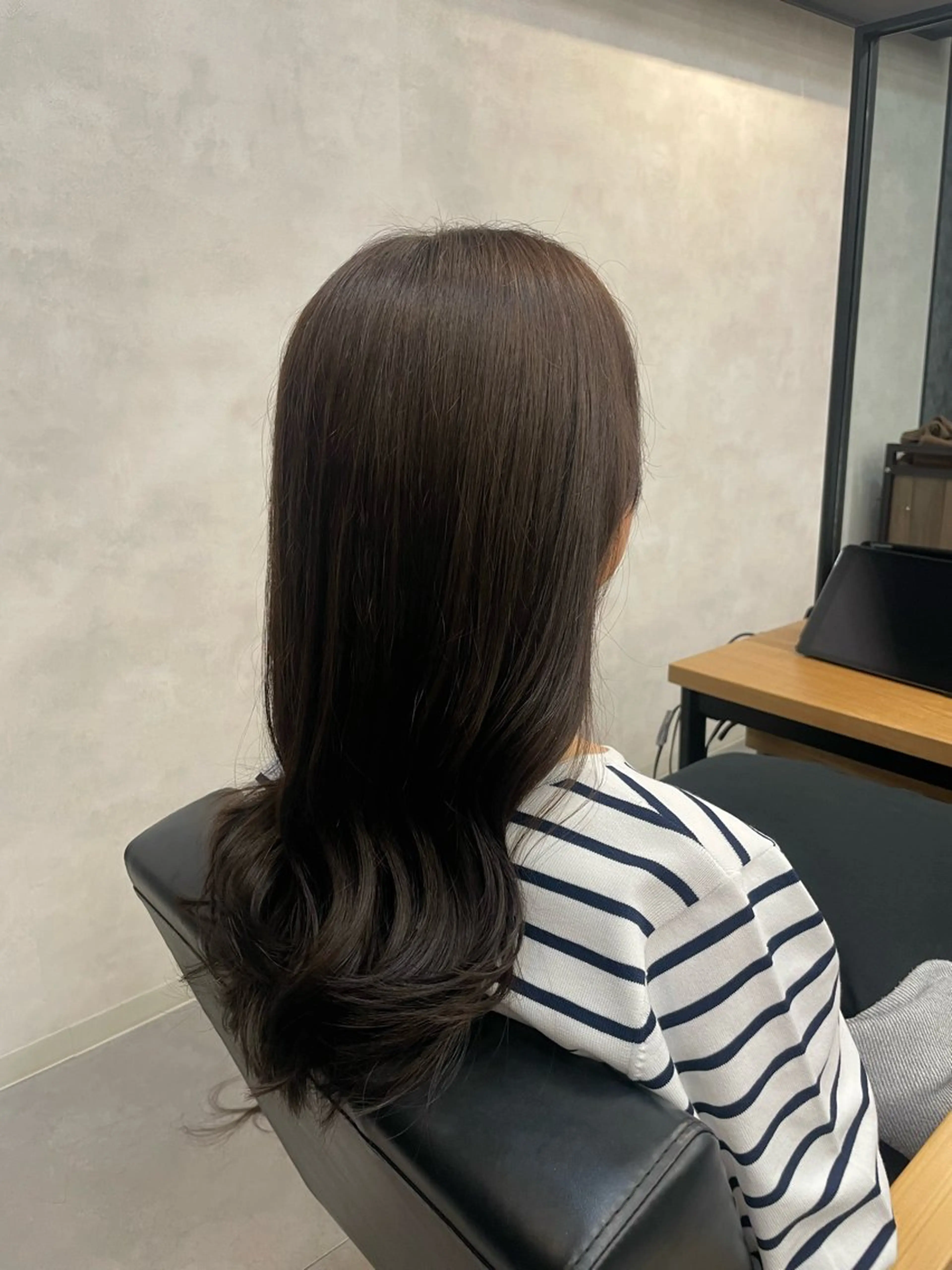 ロング カラー カット ヘアカラー トリートメント 今村 南穂のヘアスタイル