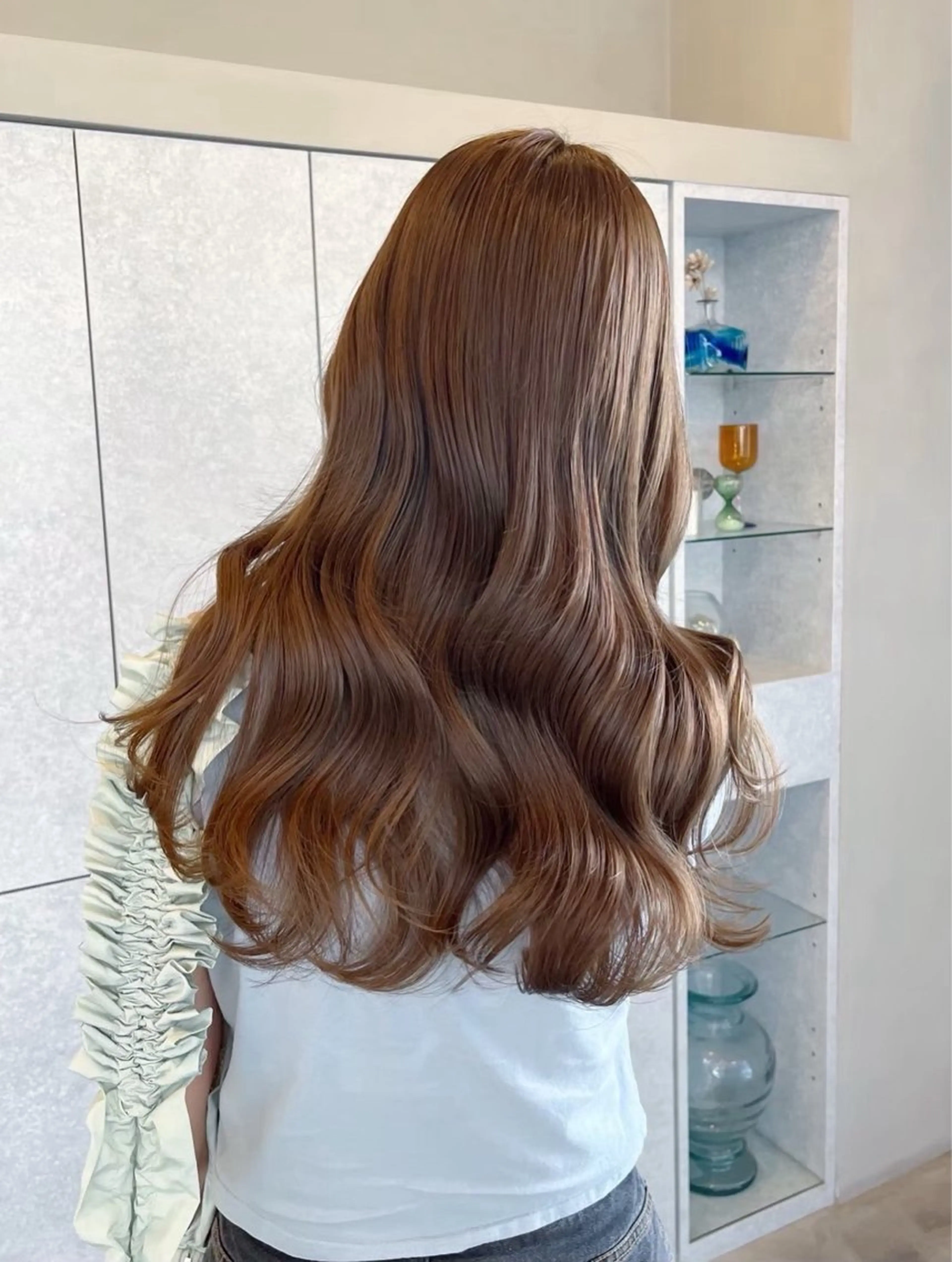 ロング カラー honami🐬／ 美髪カラー／縮毛矯正のヘアスタイル