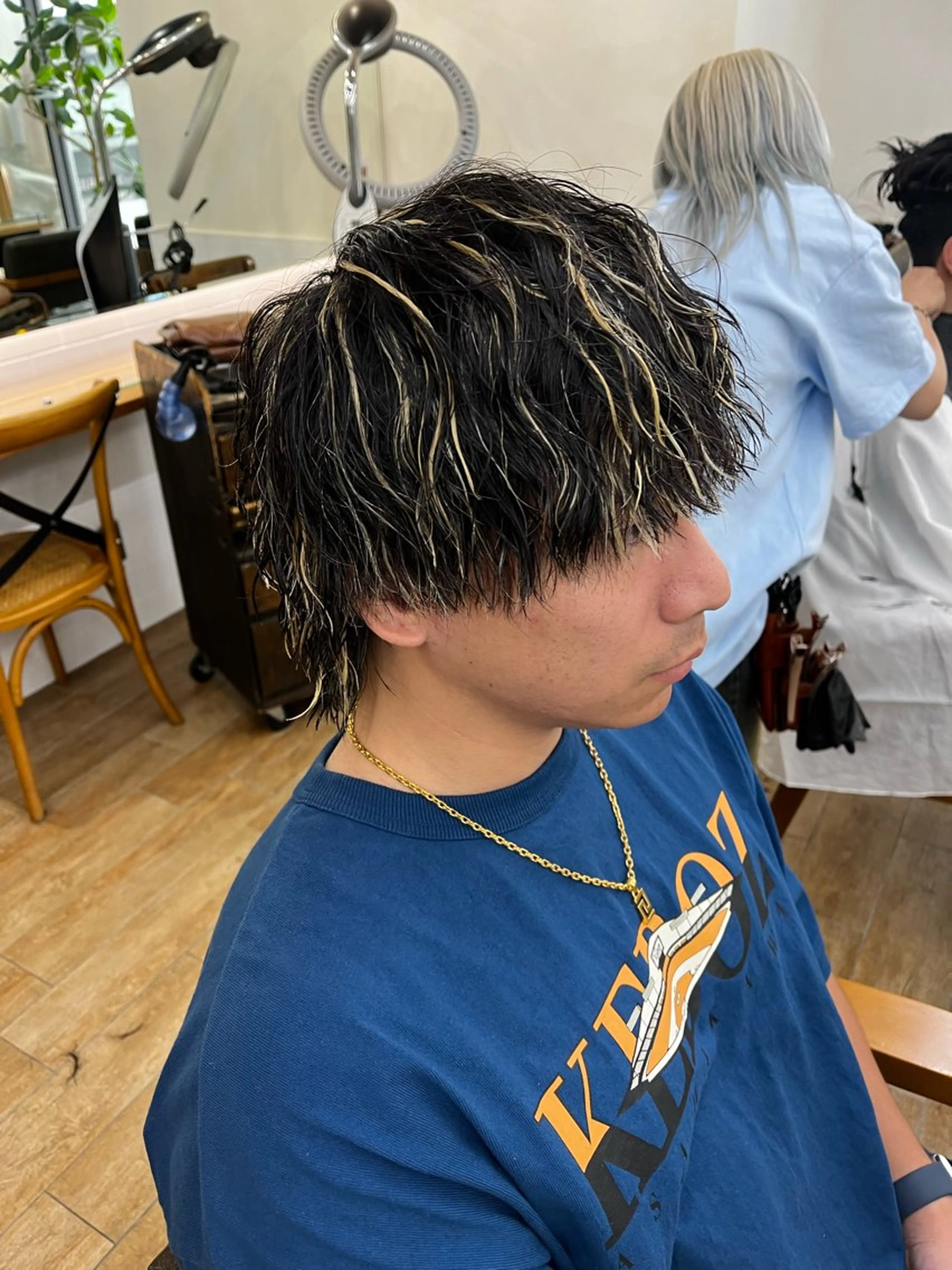 カラー メンズ ✨メンズパーマ特化 アリサ✨のマツエク・マツパデザイン