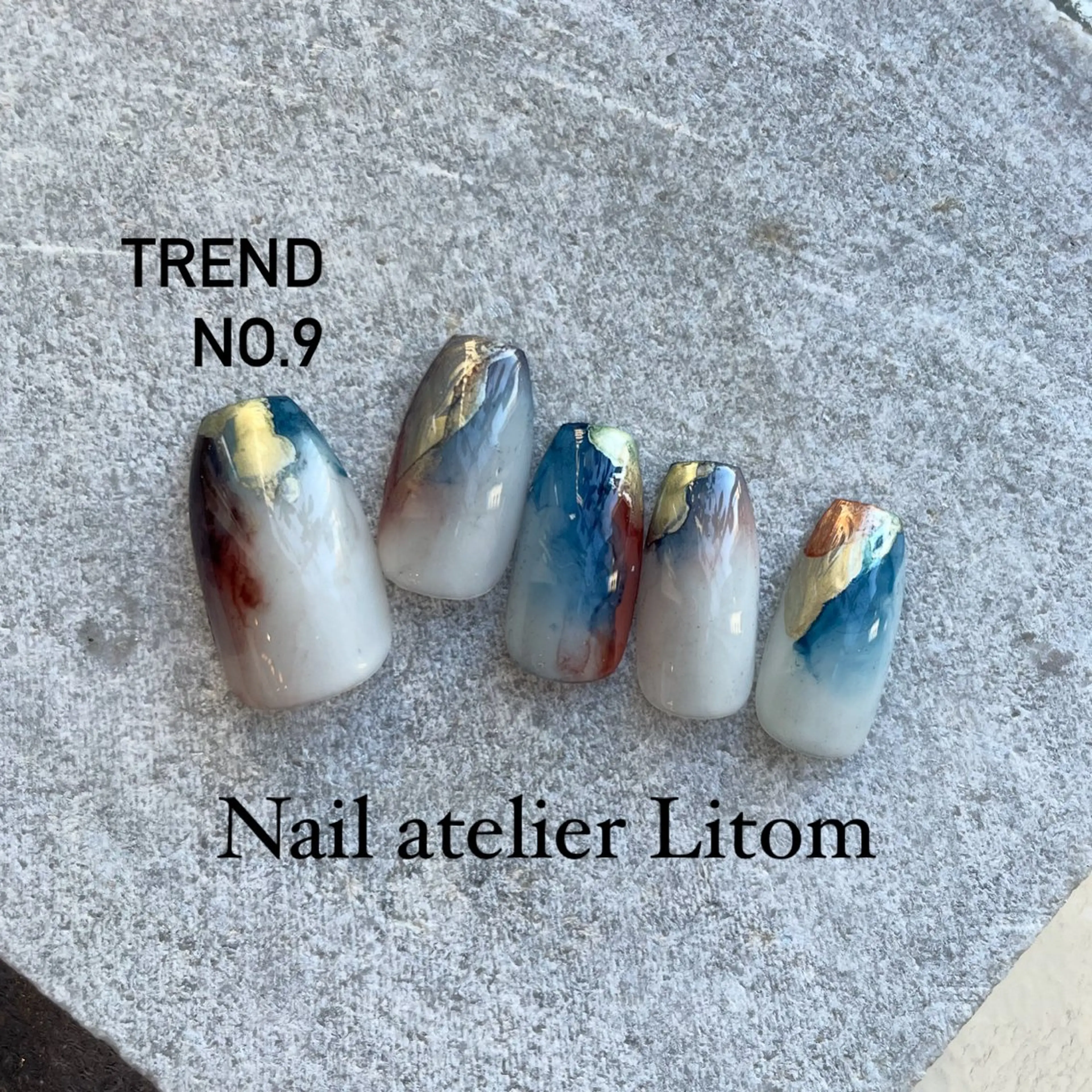ネイル Nail atelier Litom【ネイルアトリエリトム】所属・相模原ネイル Tomoのネイルデザイン