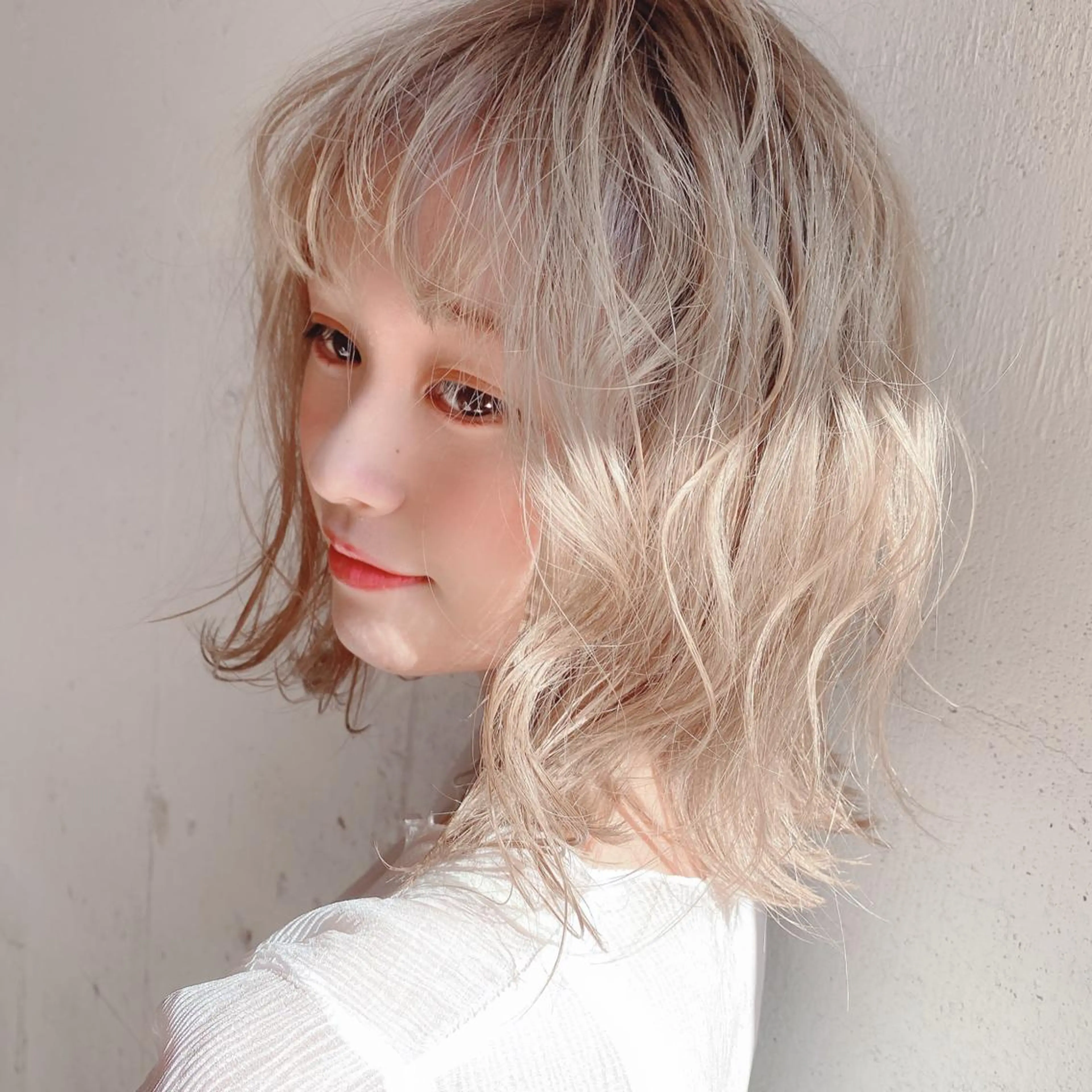 ミディアム カラー パーマ ヘアアレンジ メンズ キッズ ChuDuck所属・🐮ChuDuck 代表　SHOTA🐮のヘアスタイル