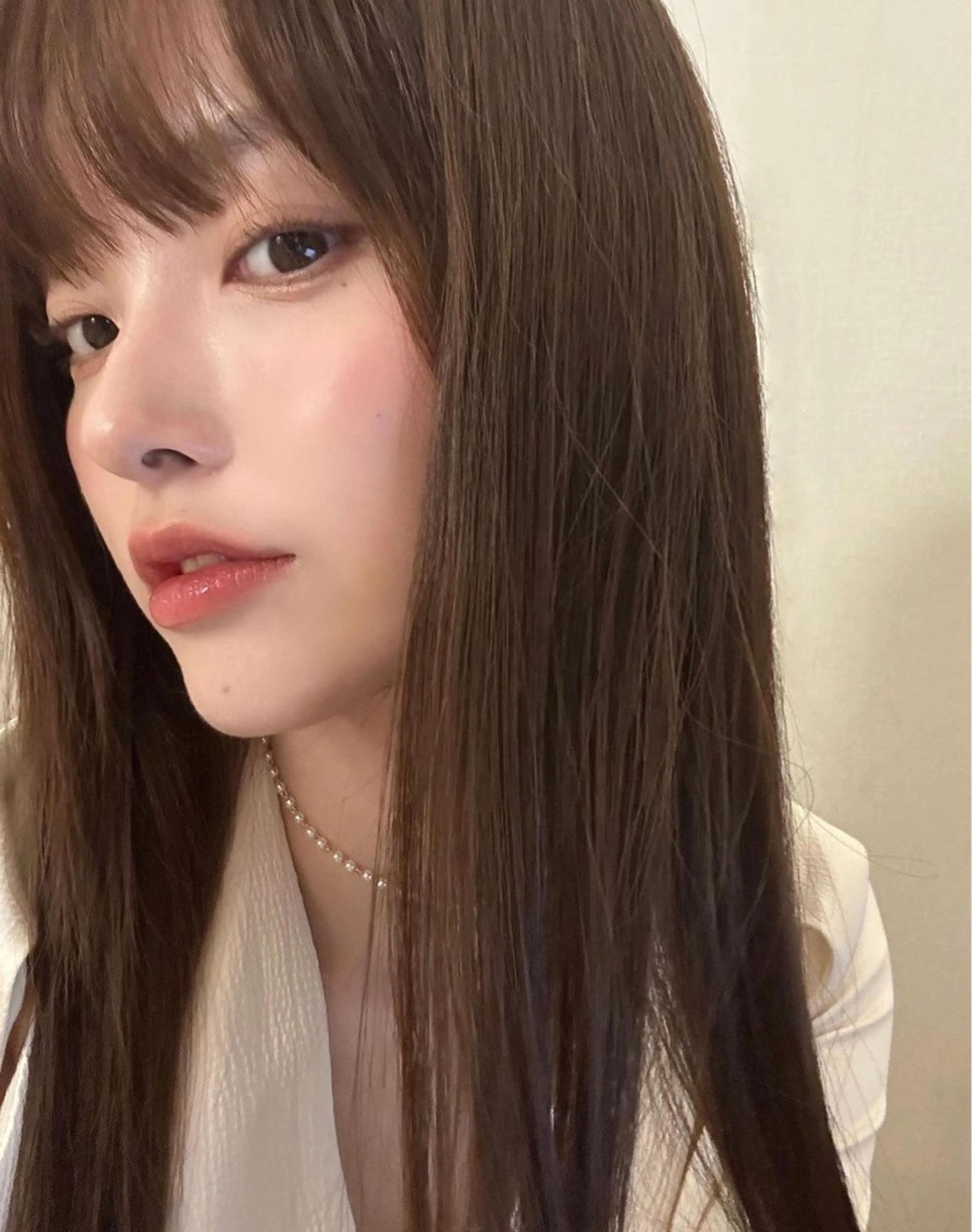 ロング カラー ブリーチ ケアブリーチ 透明感カラー ダブルカラー ブリーチなしカラー nonoka/ レイヤー透明感カラーのヘアスタイル
