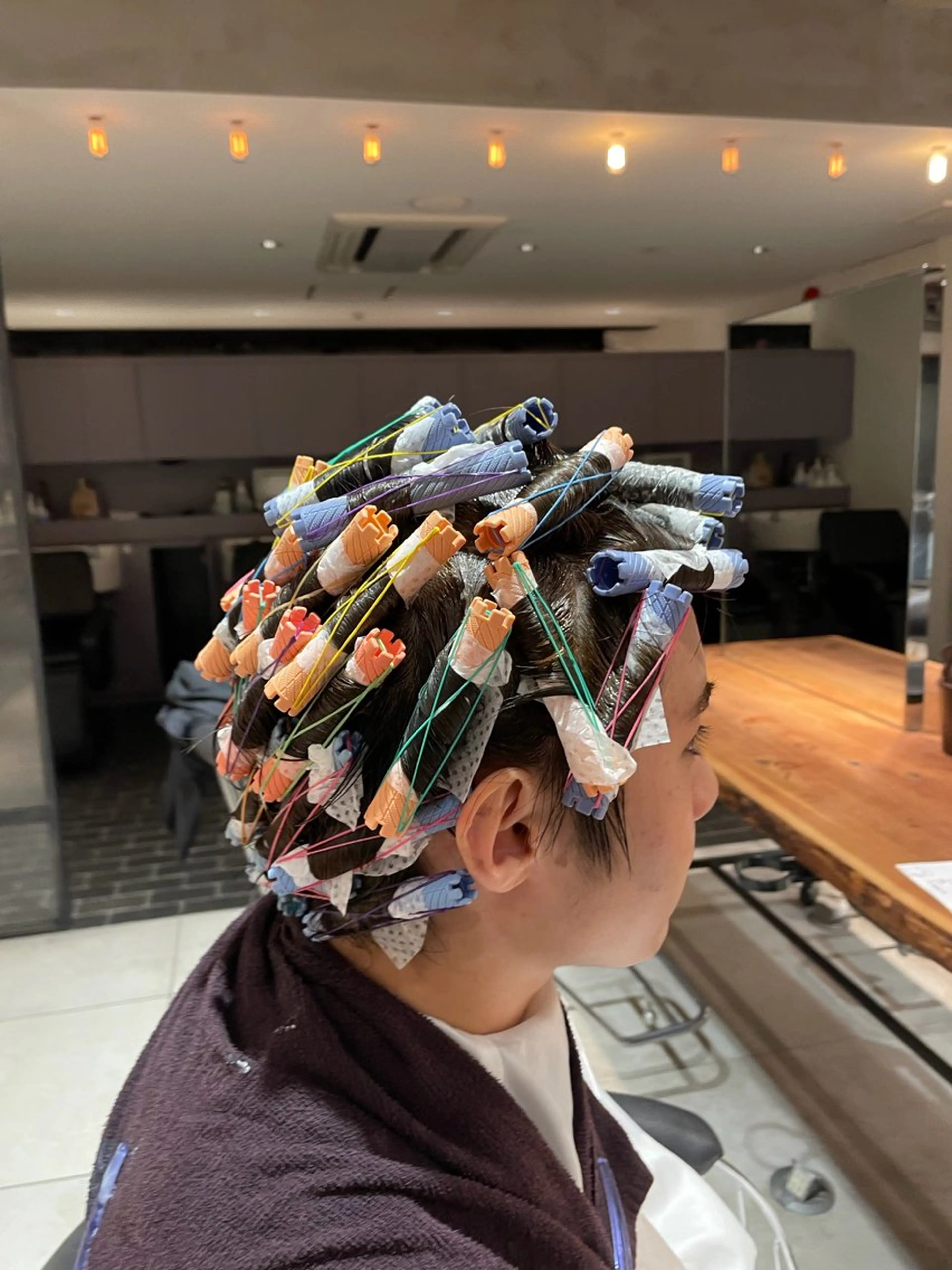 メンズ 髪質改善✨高級カラー 野井琢生のヘアスタイル