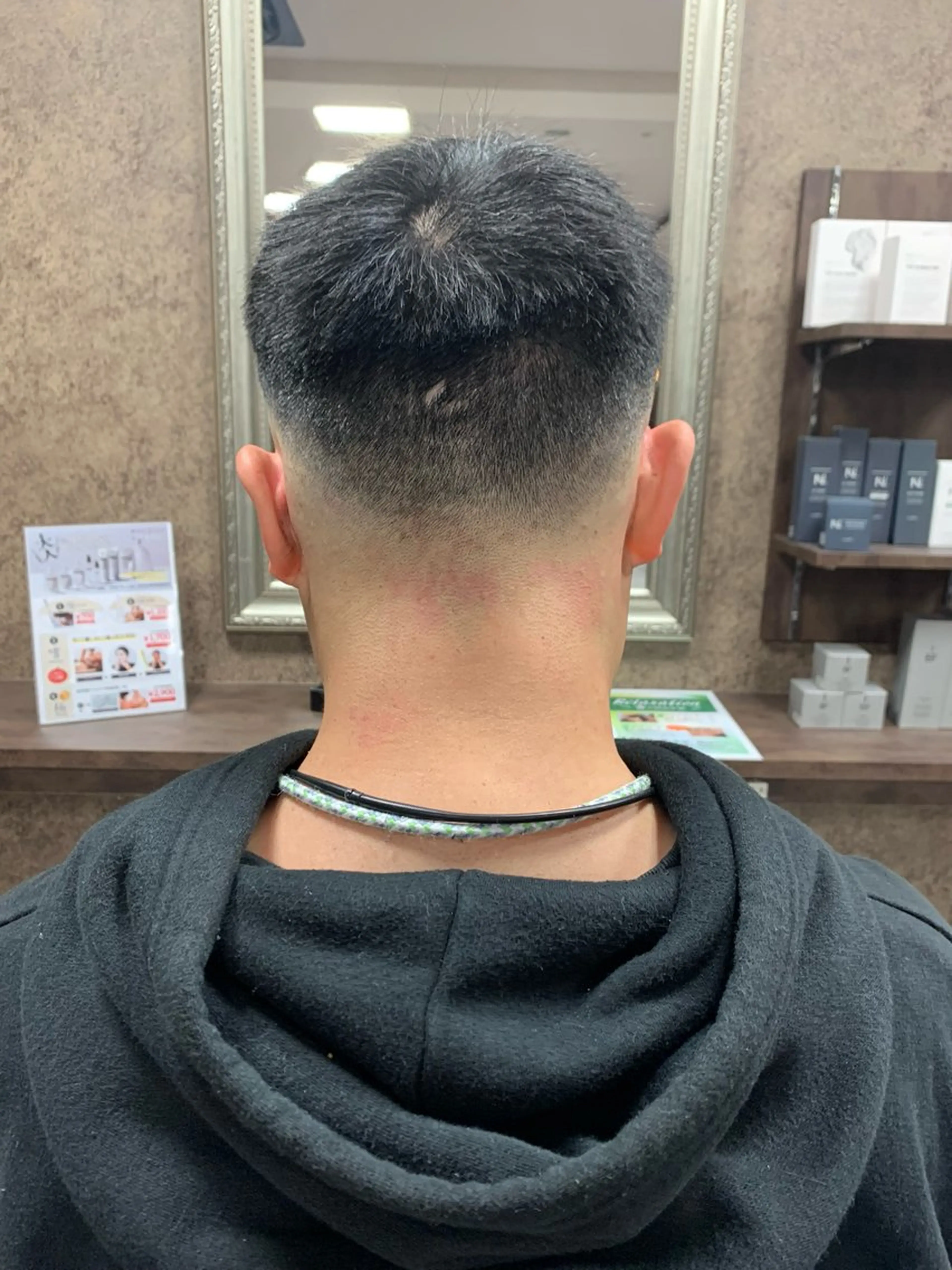 メンズ バーバーショップ涼桜新町店所属・田中大 パーマ/メンズカットのヘアスタイル