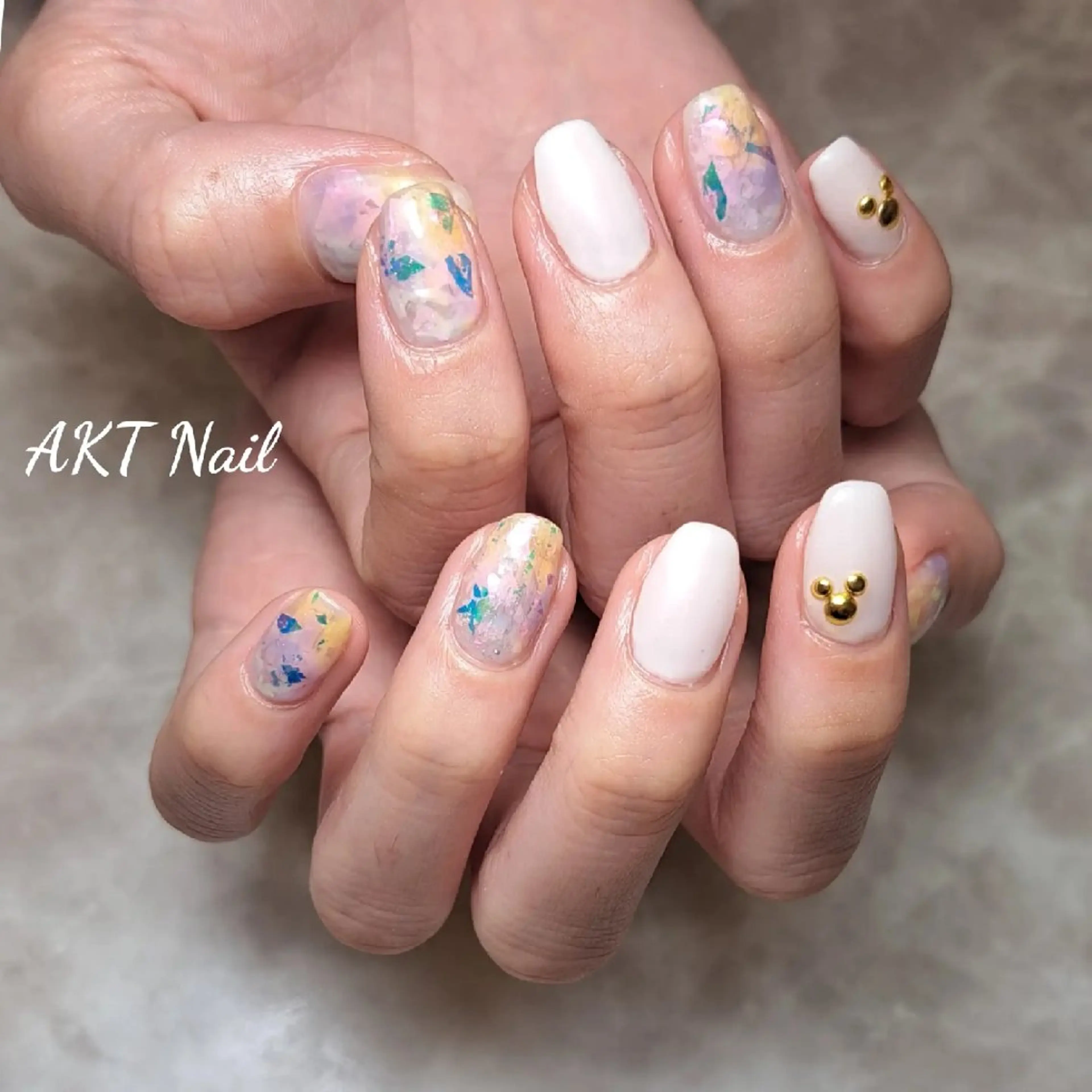 ネイル アートネイル フットネイル AKT NAIL所属・AKT Beauty ドライヘッドスパのネイルデザイン