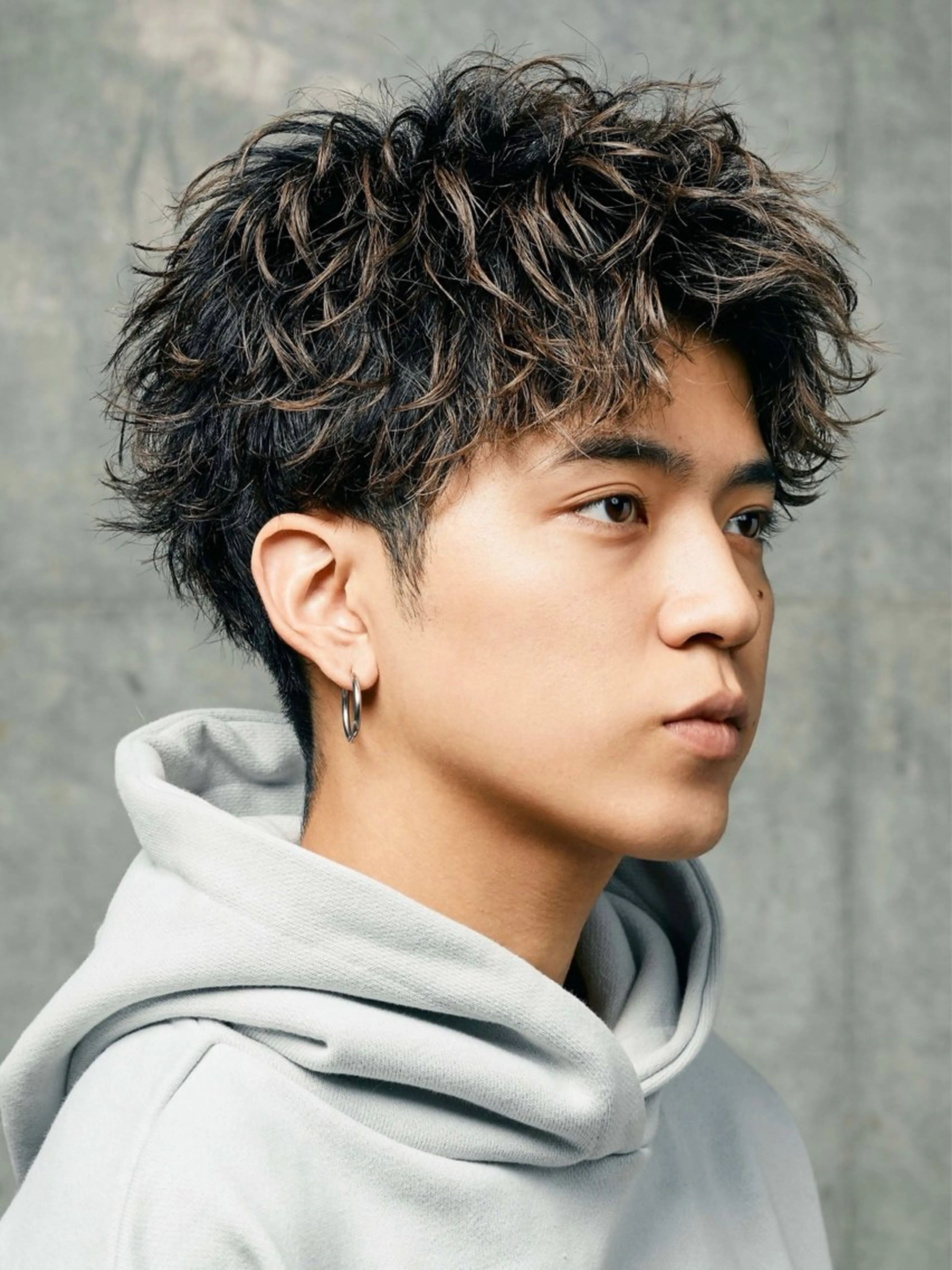ショート メンズ スパイキーショート ショートヘア 楽斗/メンズパーマ /スパイキーショートのヘアスタイル