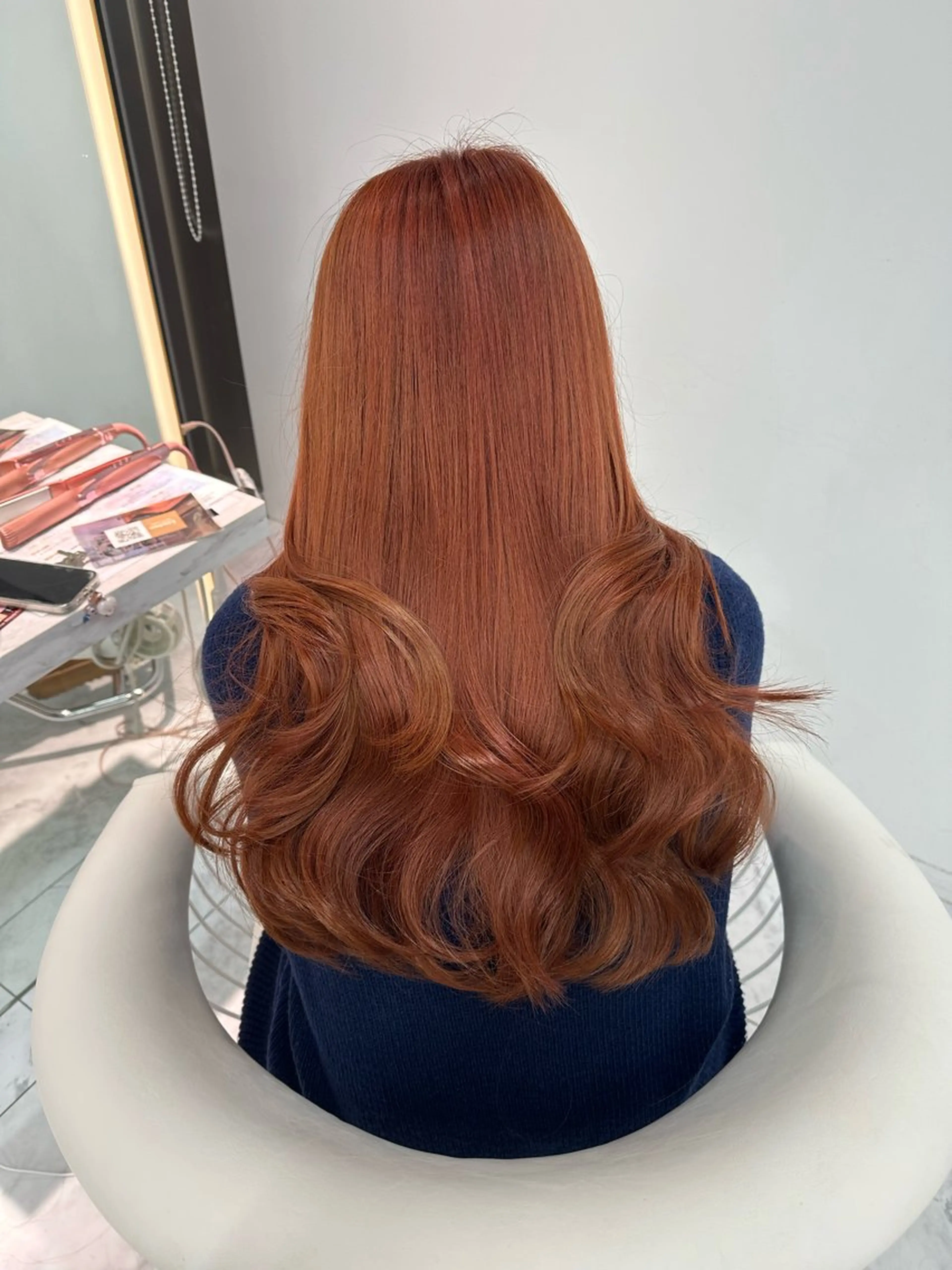 ロング ヘアカラー トリートメント Lond  Emi 艶髪モテヘアのヘアスタイル