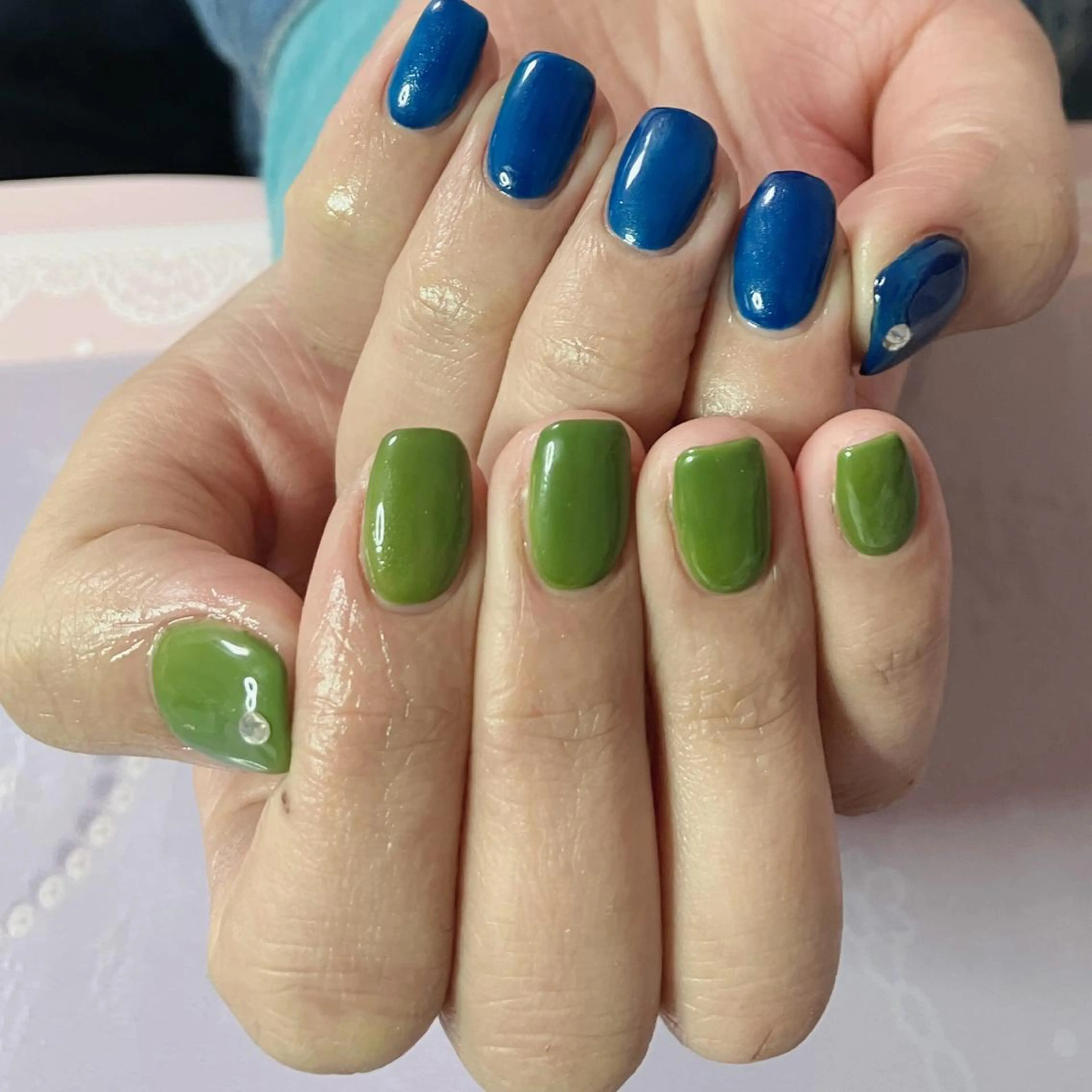 ネイル フットネイル ラッキー 玲奈のネイルデザイン