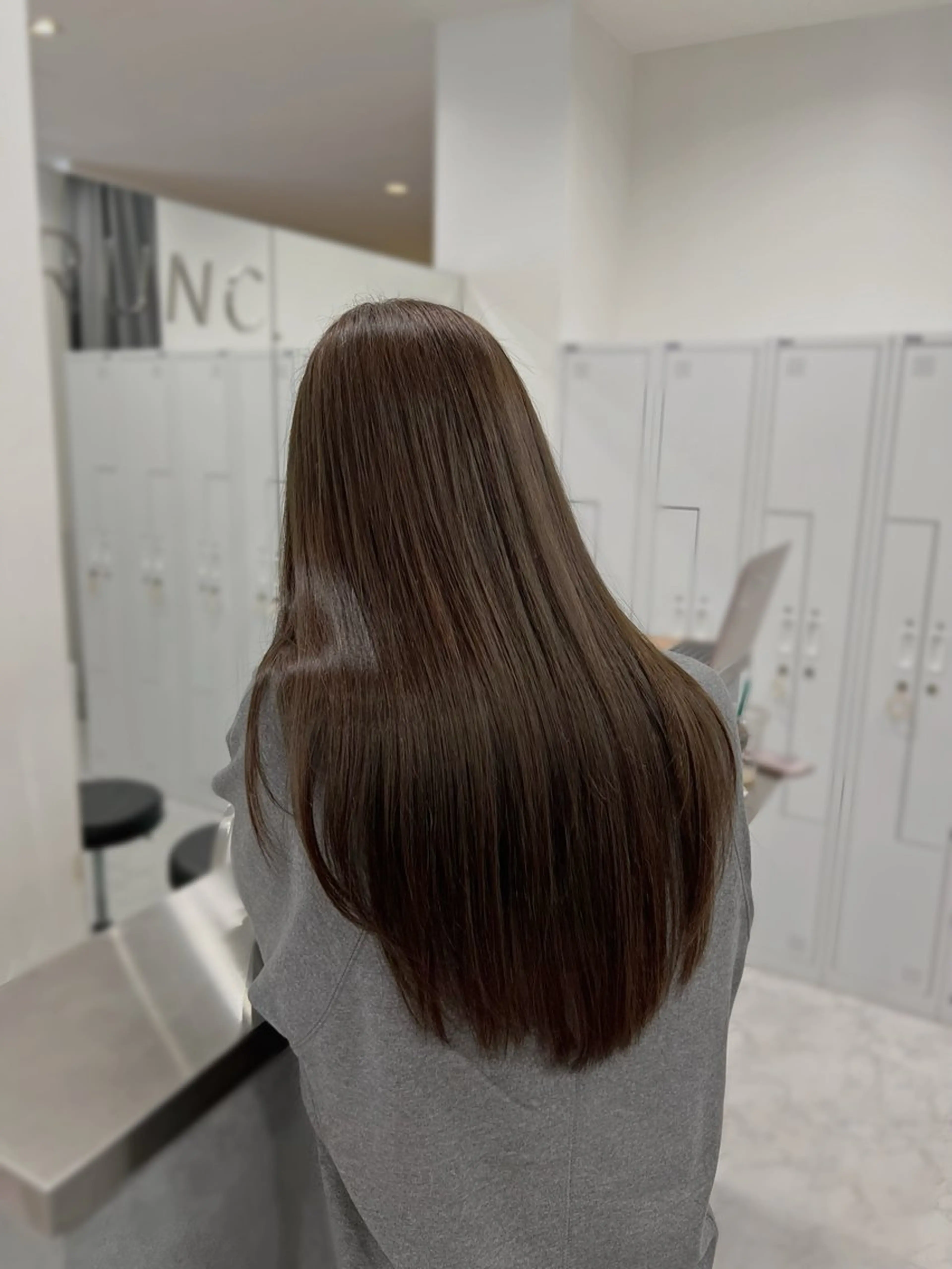ロング カット ヘアカラー トリートメント 最高の似合わせ🪽 韓国っぽ🇰🇷後藤のヘアスタイル