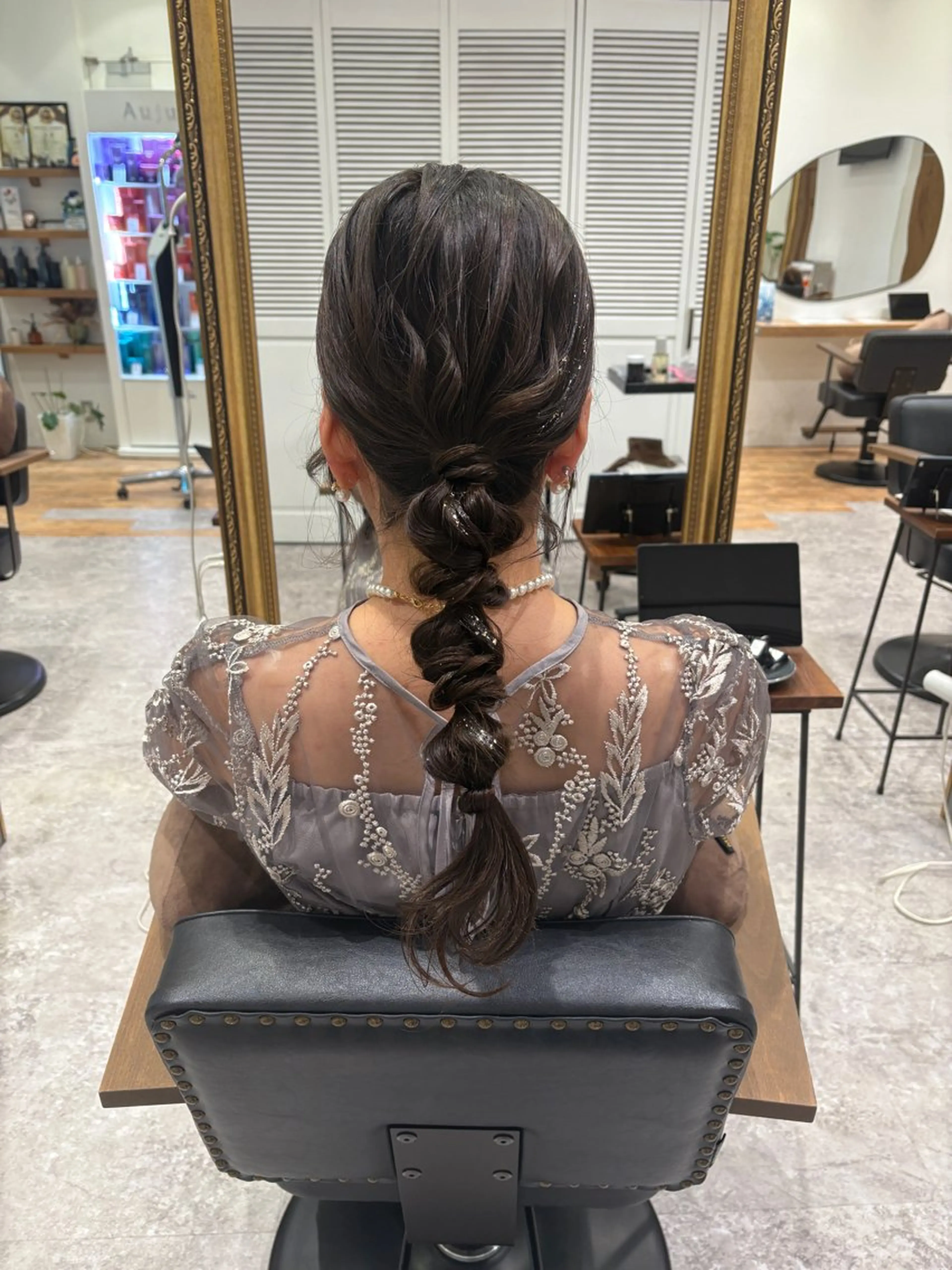 【ヘアセット🪞🪄】アップヘア✨️/お呼ばれ💐/ライブ🎶など特別な予定の前に🎀の写真